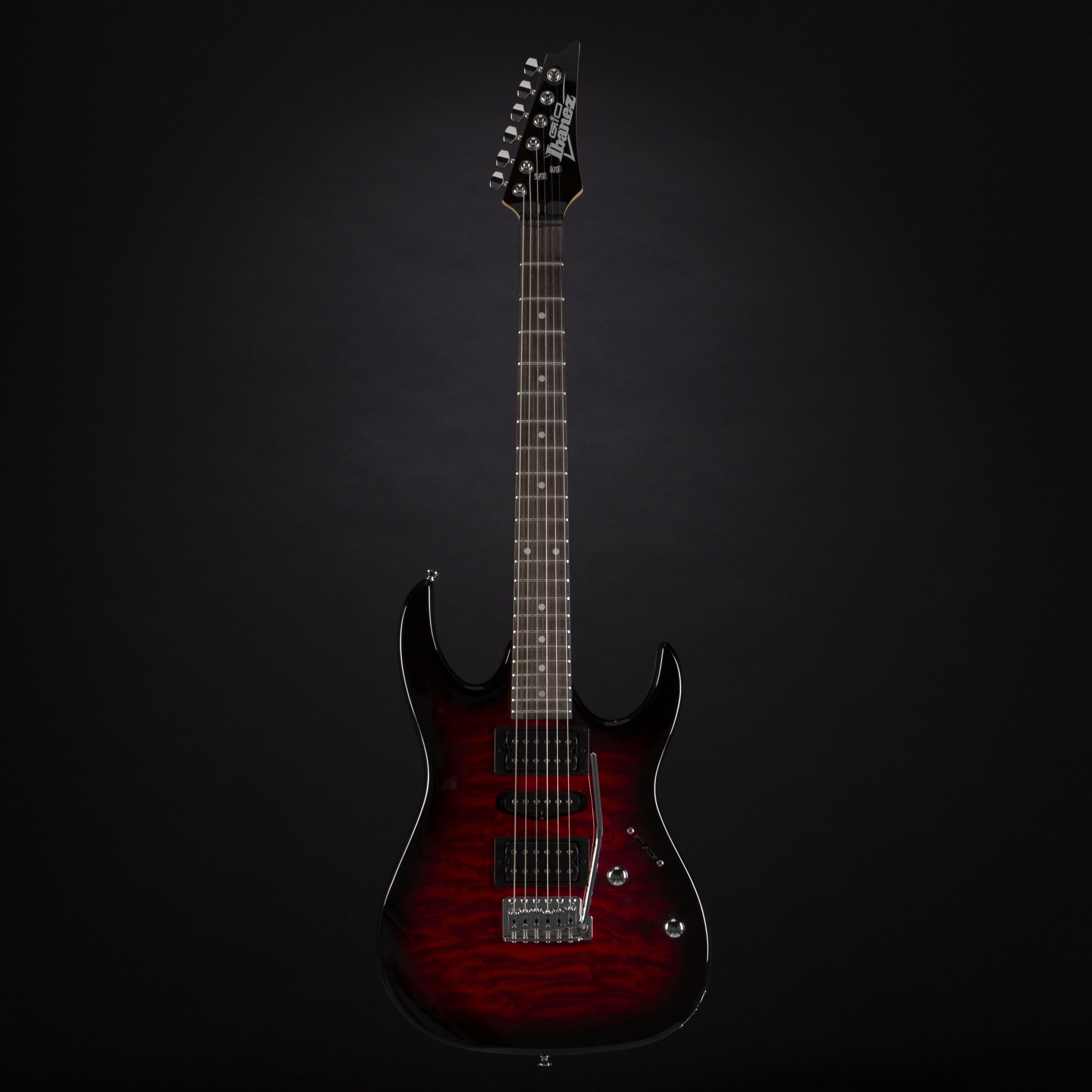 Ibanez E-Gitarre, Gio GRX70QA-TRB Transparent Red Burst, E-Gitarren, Ibanez Modelle, Gio GRX70QA-TRB Transparent Red Burst - E-Gitarre