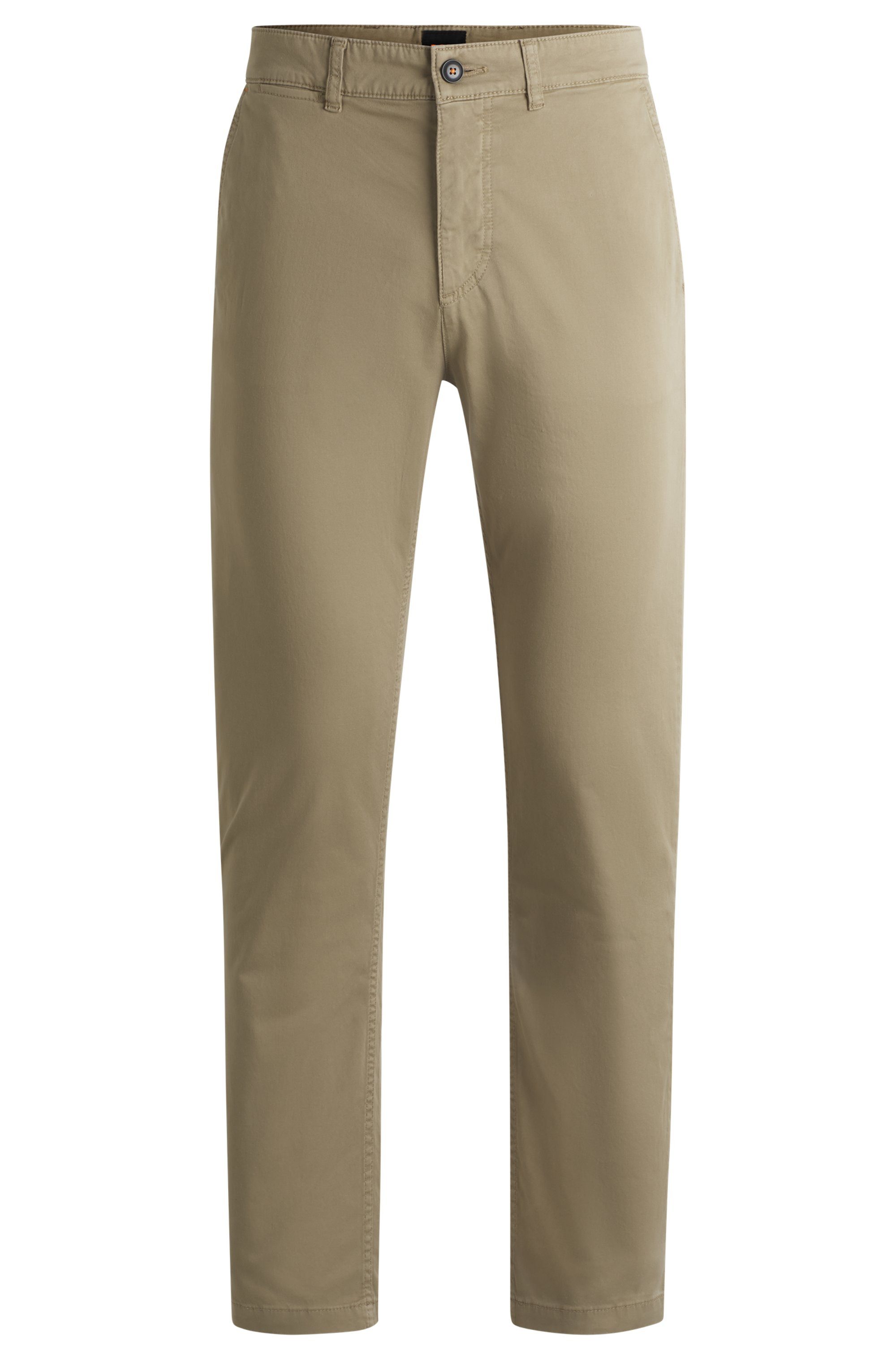 BOSS ORANGE Chinohose Chino-Regular-1 in gerader günstig online kaufen