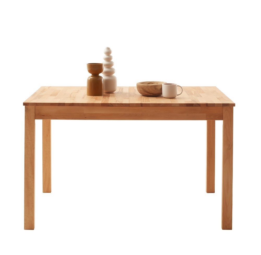 MCA furniture Esstisch Esszimmertisch Basco, 125X80, Kernbuche massiv (no-Set)