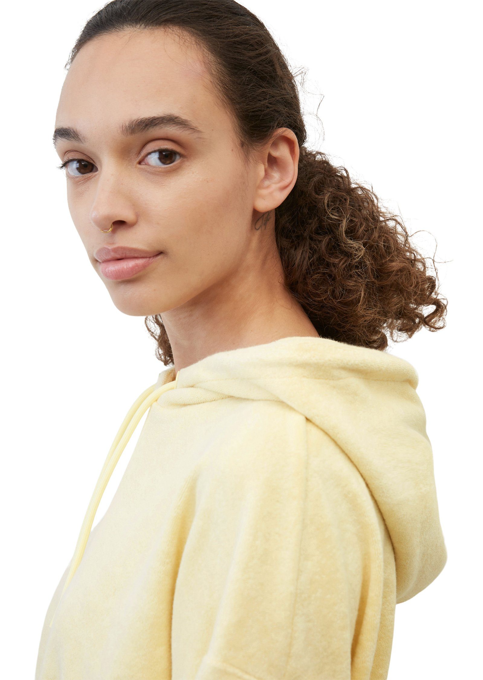 Damen Pullover Marc O'Polo Sweatshirt aus softem Organic Cotton-Mix