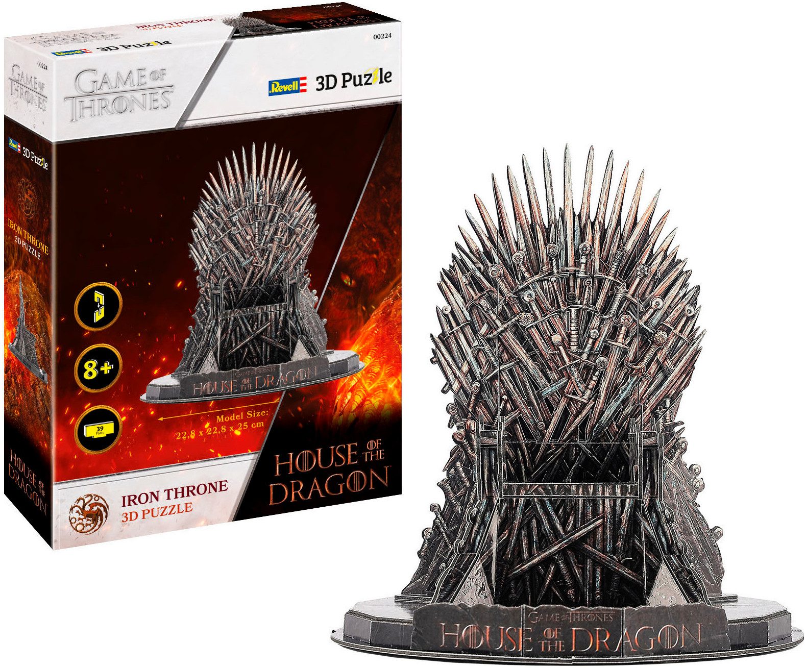 Revell® 3D-Puzzle House of the Dragon, Iron Throne, 39 Puzzleteile günstig online kaufen