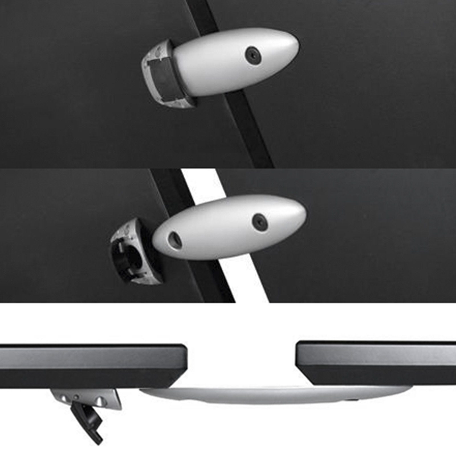 SO-TECH® Möbelbeschlag Tischplattenverbinder Tischverbinder SURF, silber