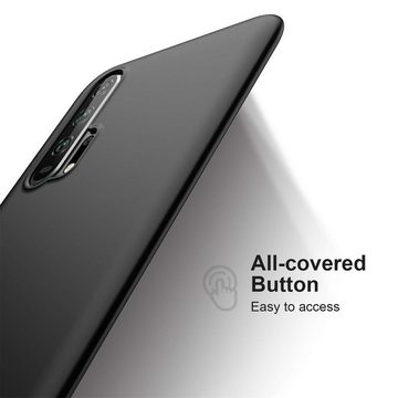 CoolGadget Handyhülle Black Series Handy Hülle für Honor 20 Pro 6,3 Zoll, Edle Silikon Schlicht Robust Schutzhülle für Honor 20 Pro Hülle