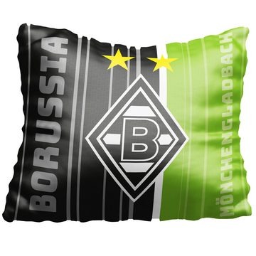 BERONAGE Dekokissen Borussia Mönchengladbach Die Fohlen Elf 40 x 40 Fußballkissen