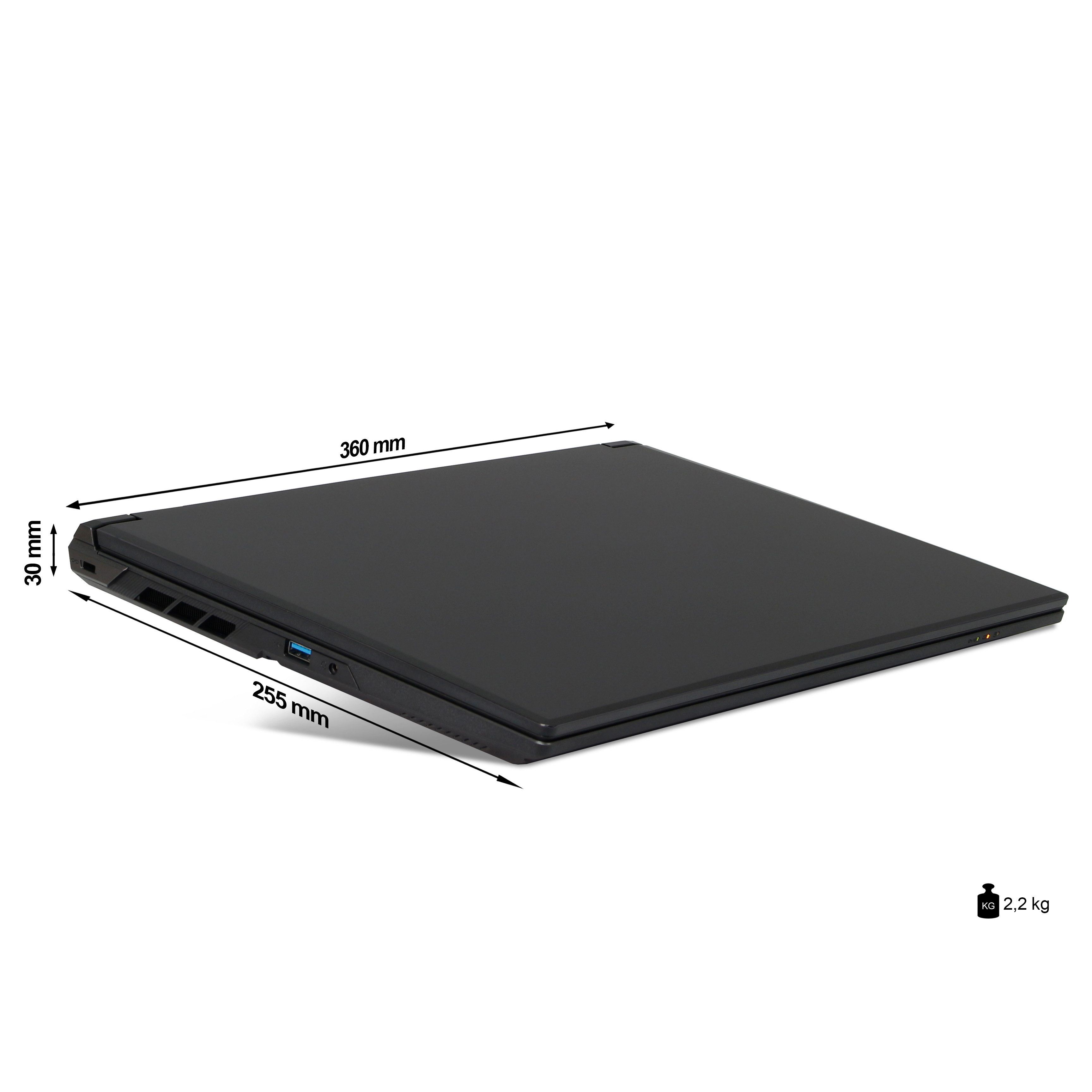 ANKERMANN-PC Ankermann Orbit Pro Gaming Notebook (Intel Core i9 13900HX, GeForce 50, 32 GB, 1000 GB SSD) schwarz