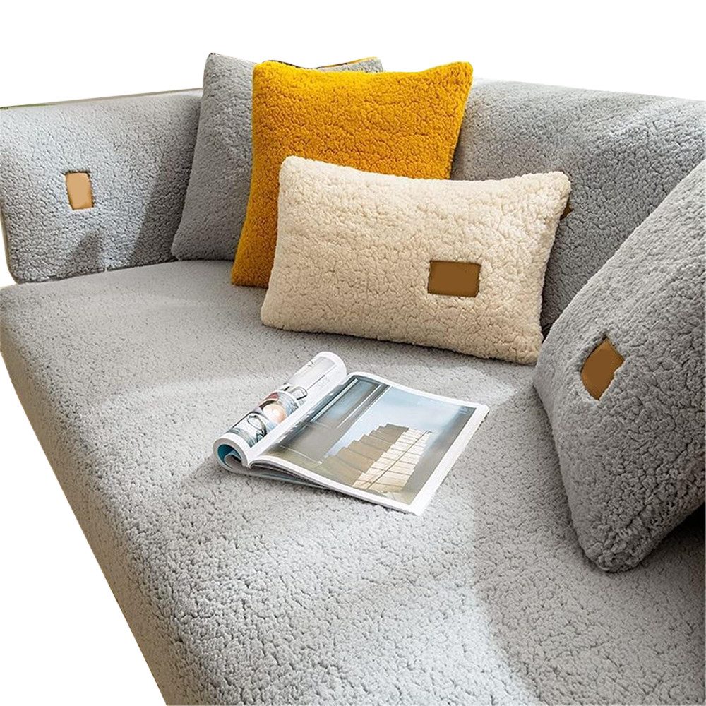 Coonoor Sofaschoner Hussen-Set Hussen-Set Sofa Abdeckung Kissen rutschfest günstig online kaufen