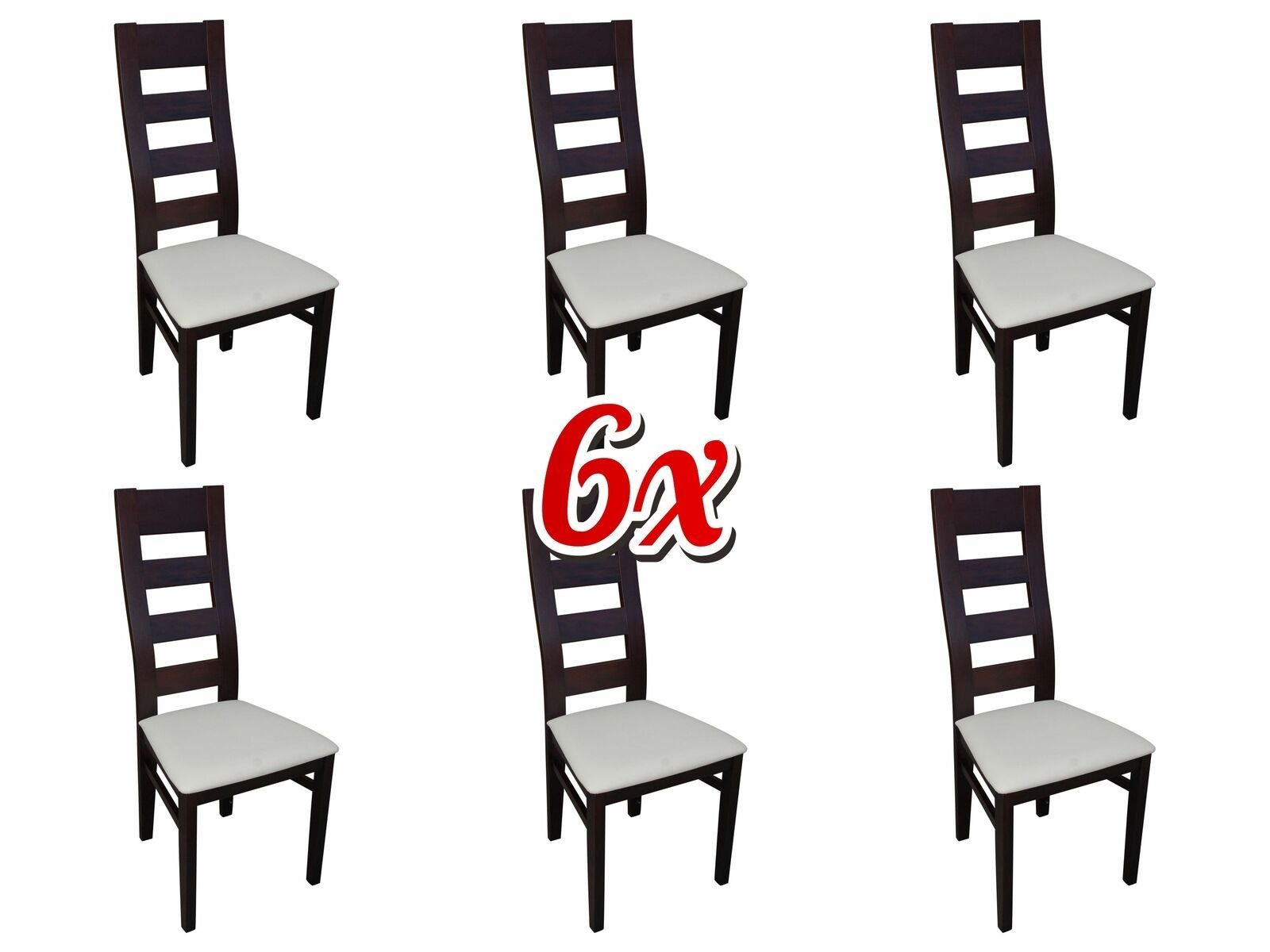 JVmoebel Stuhl, Gruppe Stoff Textil Neu Esszimmer Restaurant Design Stuhl 6x Stühle Set Sessel