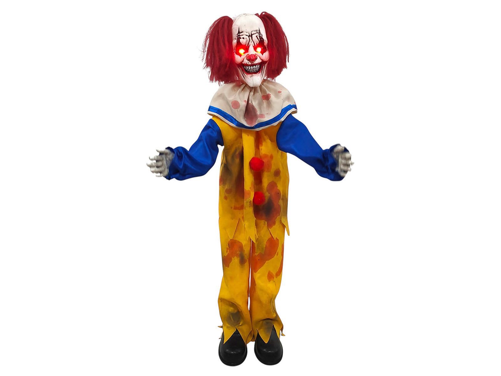 G&M GmbH Dekofigur "Halloween" 09052 Deko Figuren Halloween "Walking Broom mit Sound" (Stück, 1 St., 1), Animation