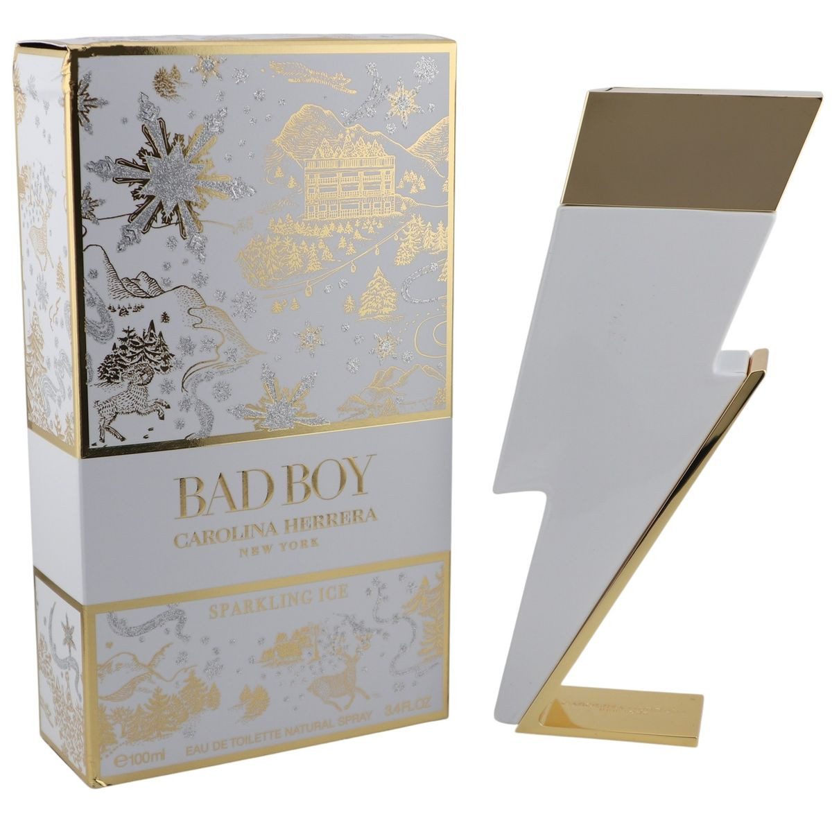 Carolina Herrera Eau de Toilette Carolina Herrera Bad Boy Sparkling Ice 100 ml Eau Toilette Spray 2024