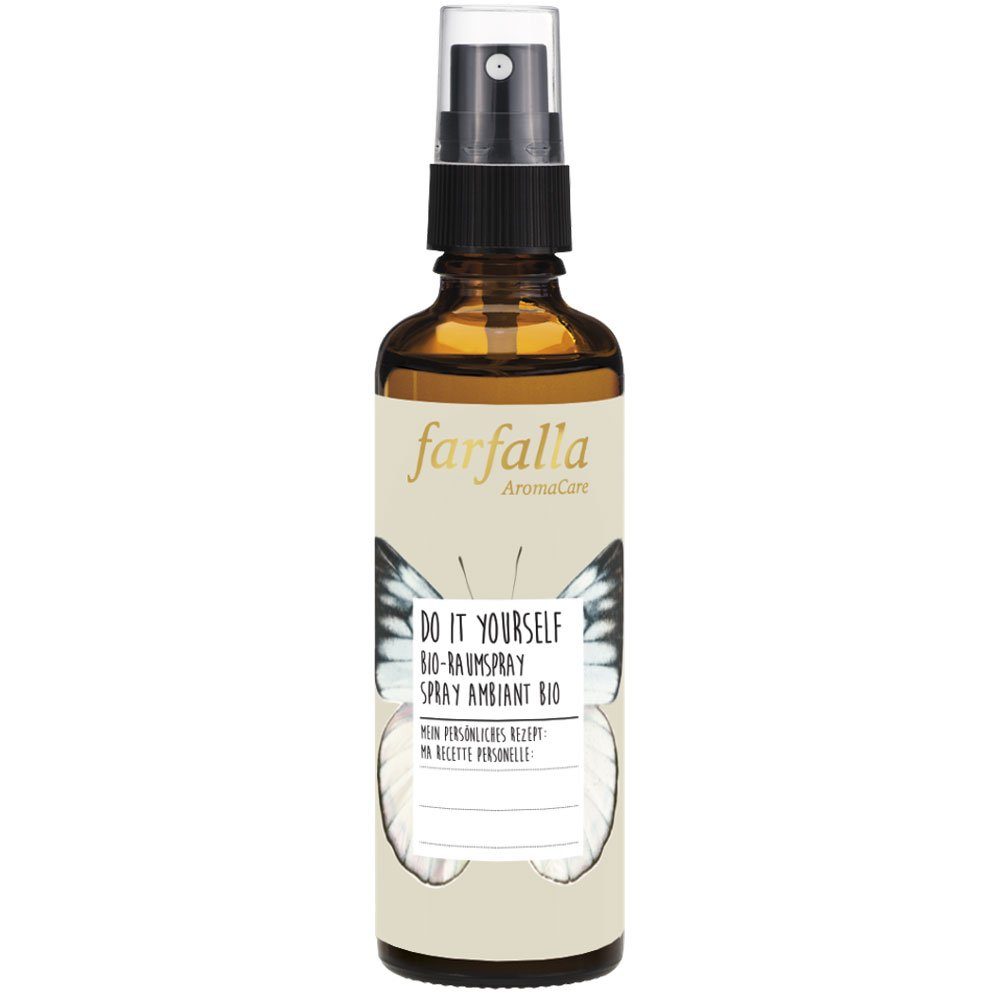 Farfalla Essentials AG Raumduft Do it yourself Bio-Raumspray, 70 ml