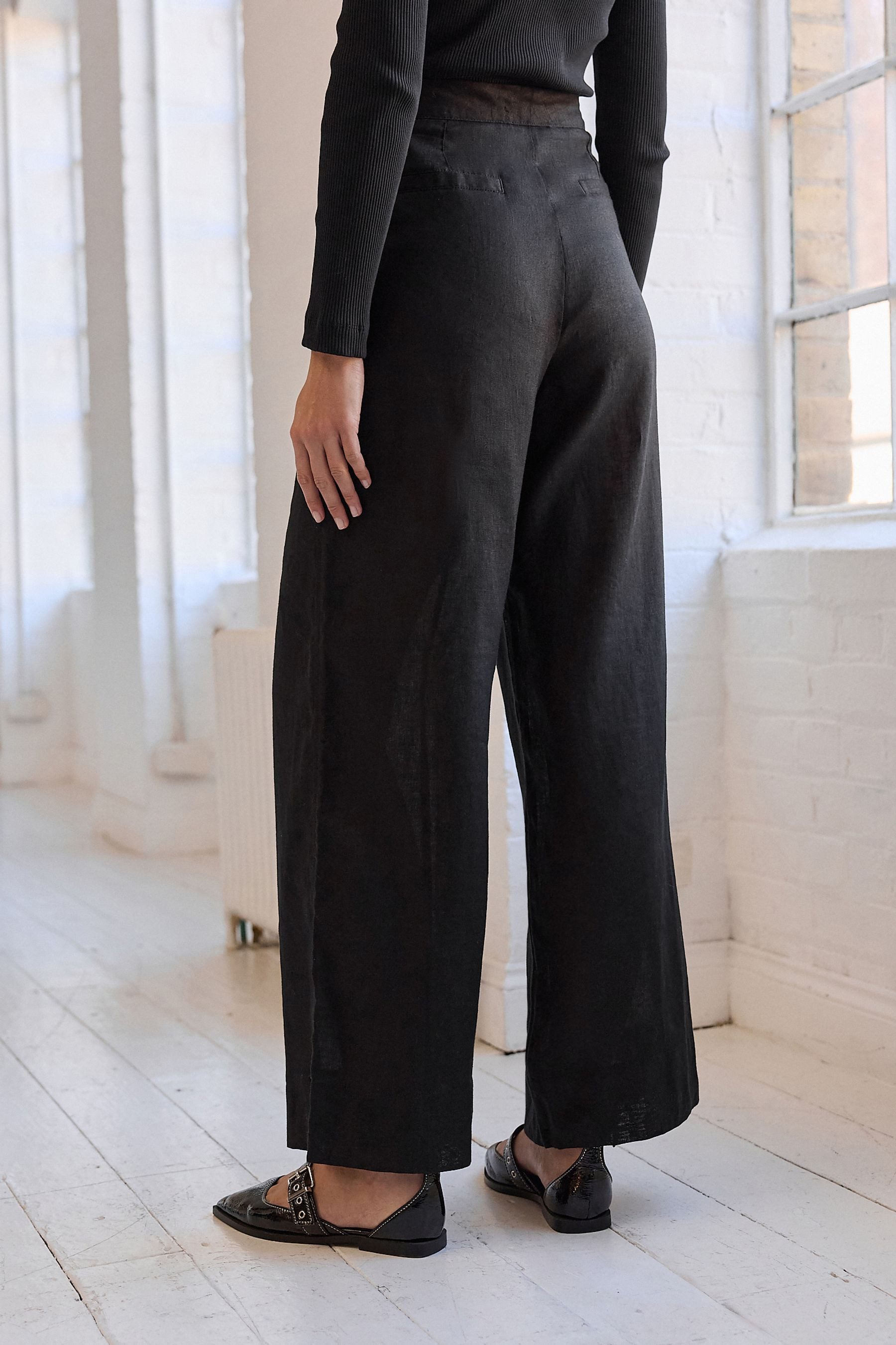 Next Leinenhose Businesshose aus 100 % Leinen günstig online kaufen