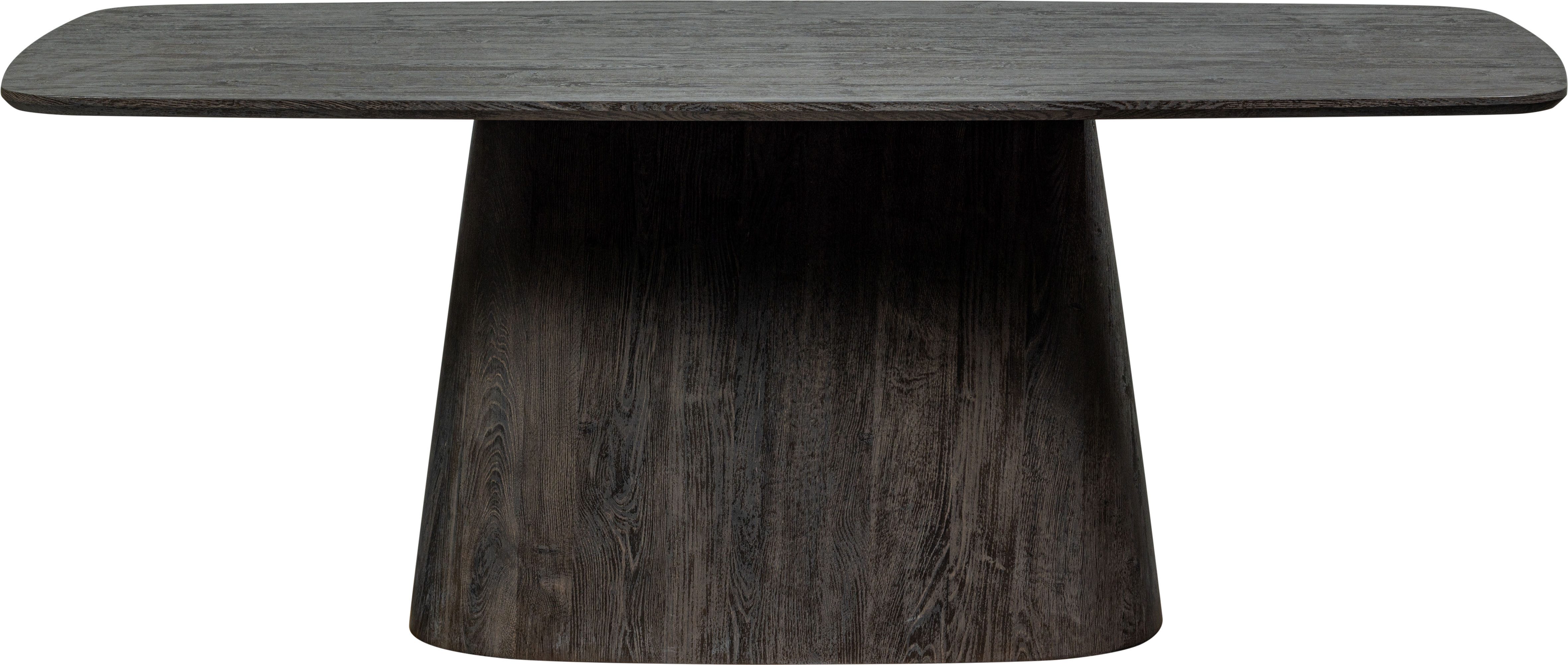 WOOOD Esstisch Leah MDF mit Schutzlackierung und robusten Standbeinen 200x105x76 cm, Tragkraft 150 kg, Royale Tischfläche, einfach zu montierbar