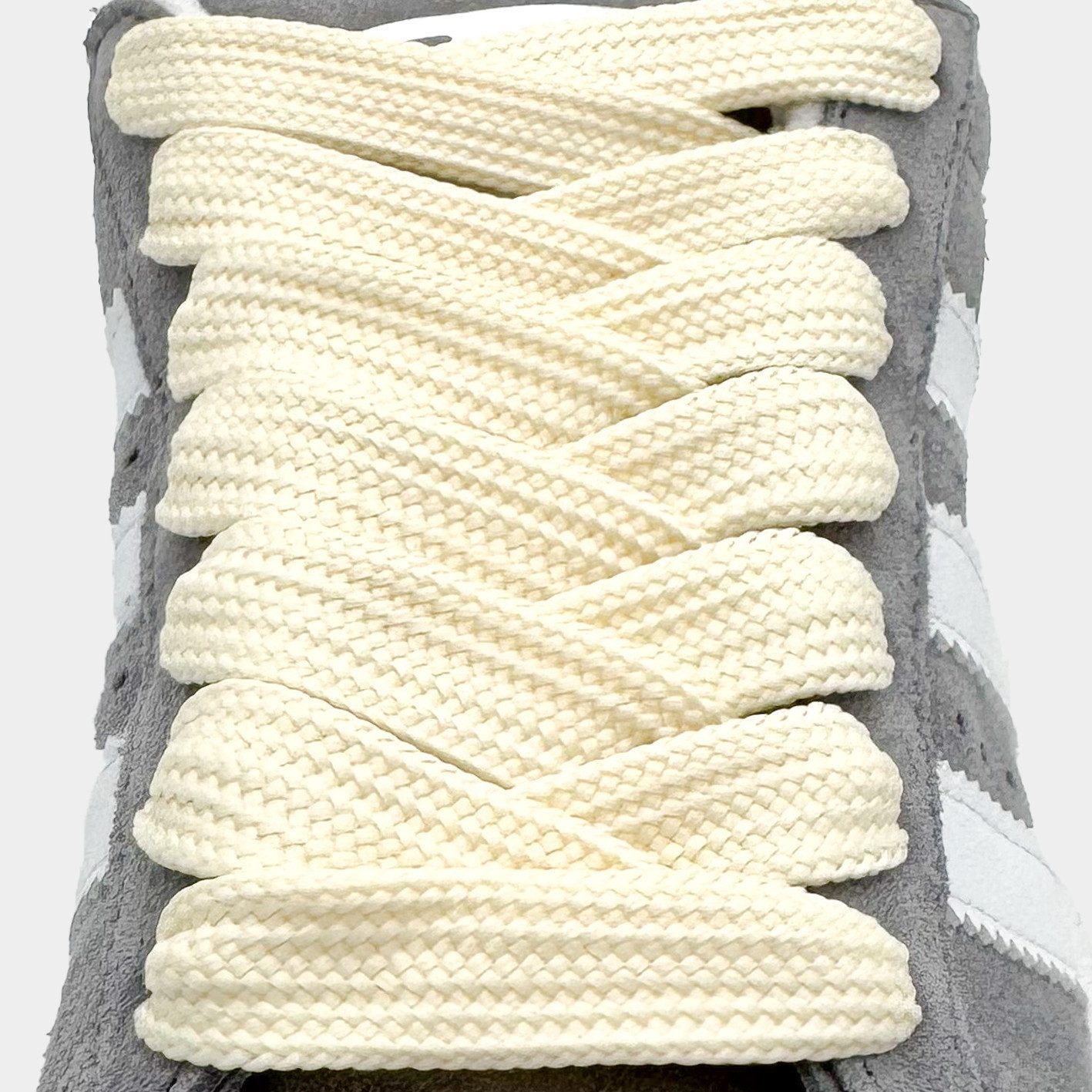 Kicksarchive Schnürsenkel Schnürsenkel flache breite SCHNÜRSENKEL 15mm breit Campus 00s Sneaker, flache breite Sneaker Schnürsenkel 120cm, 140cm