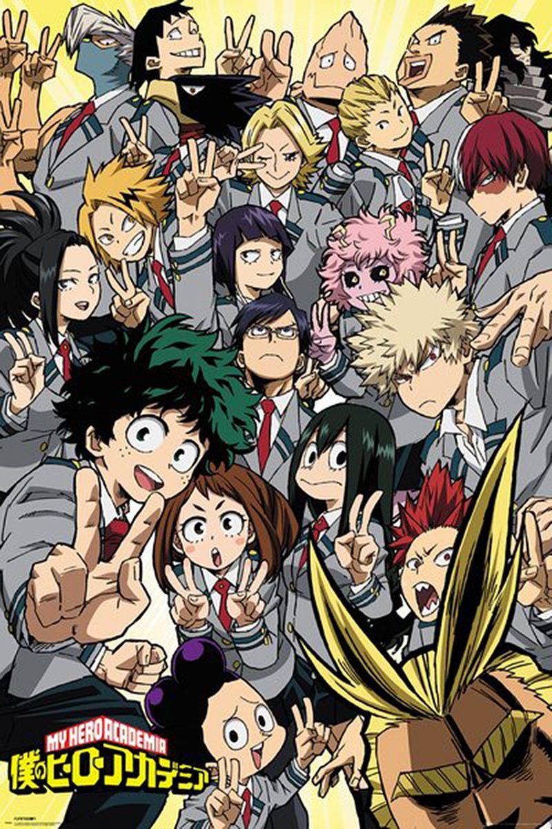 GB eye Poster My Hero Academia Poster School Compilation 61 x 91,5 cm