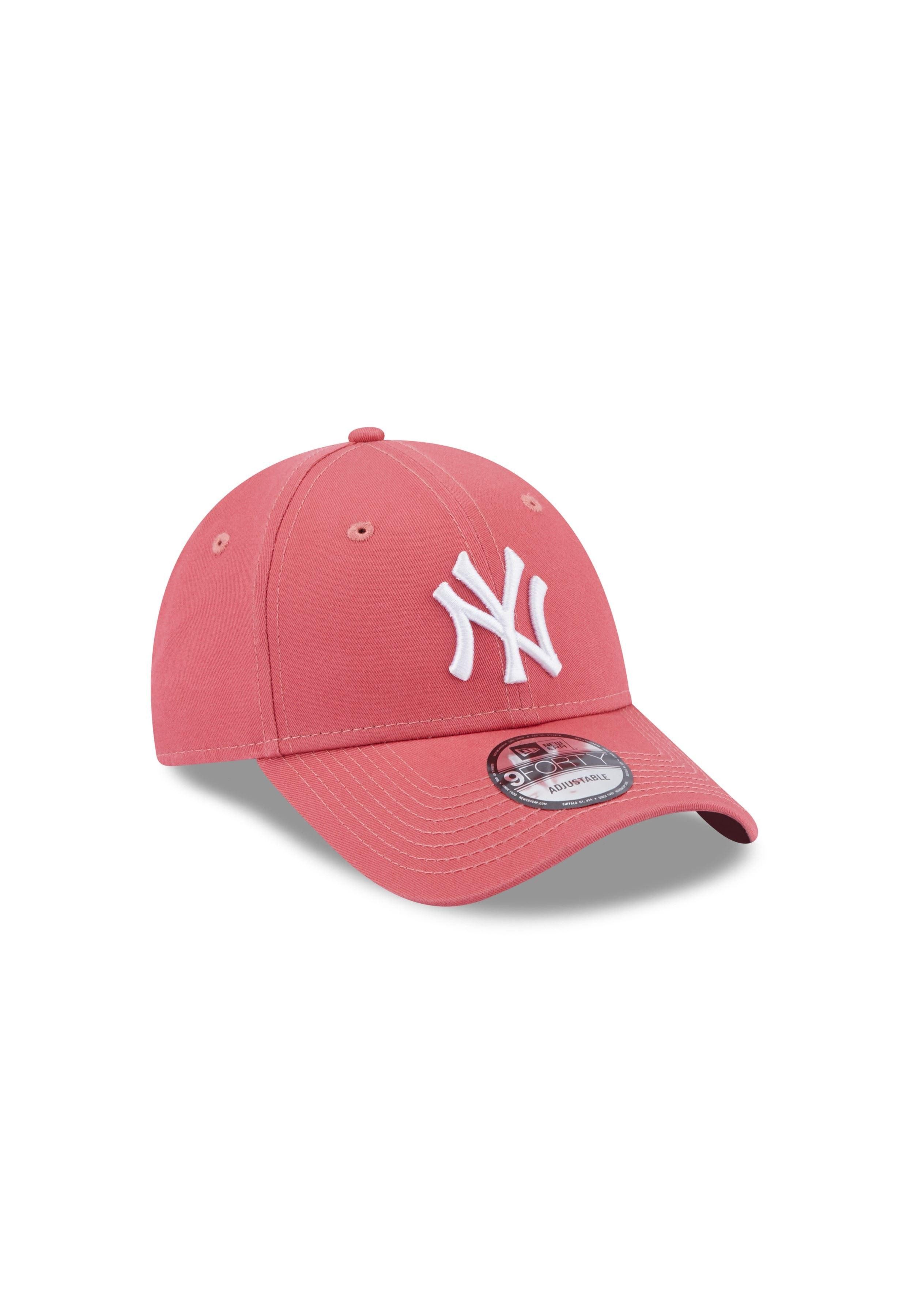 New Era Baseball Cap New York Yankees MLB League Essential Pink 9Forty Adjustable Cap New E (1-St)