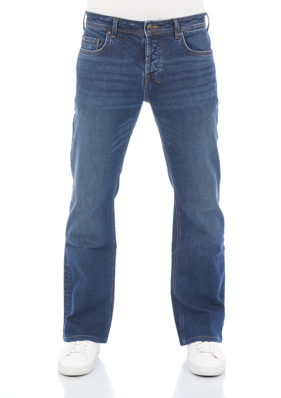 Bootcut-Jeans Herren Jeanshose Timor Boot Cut