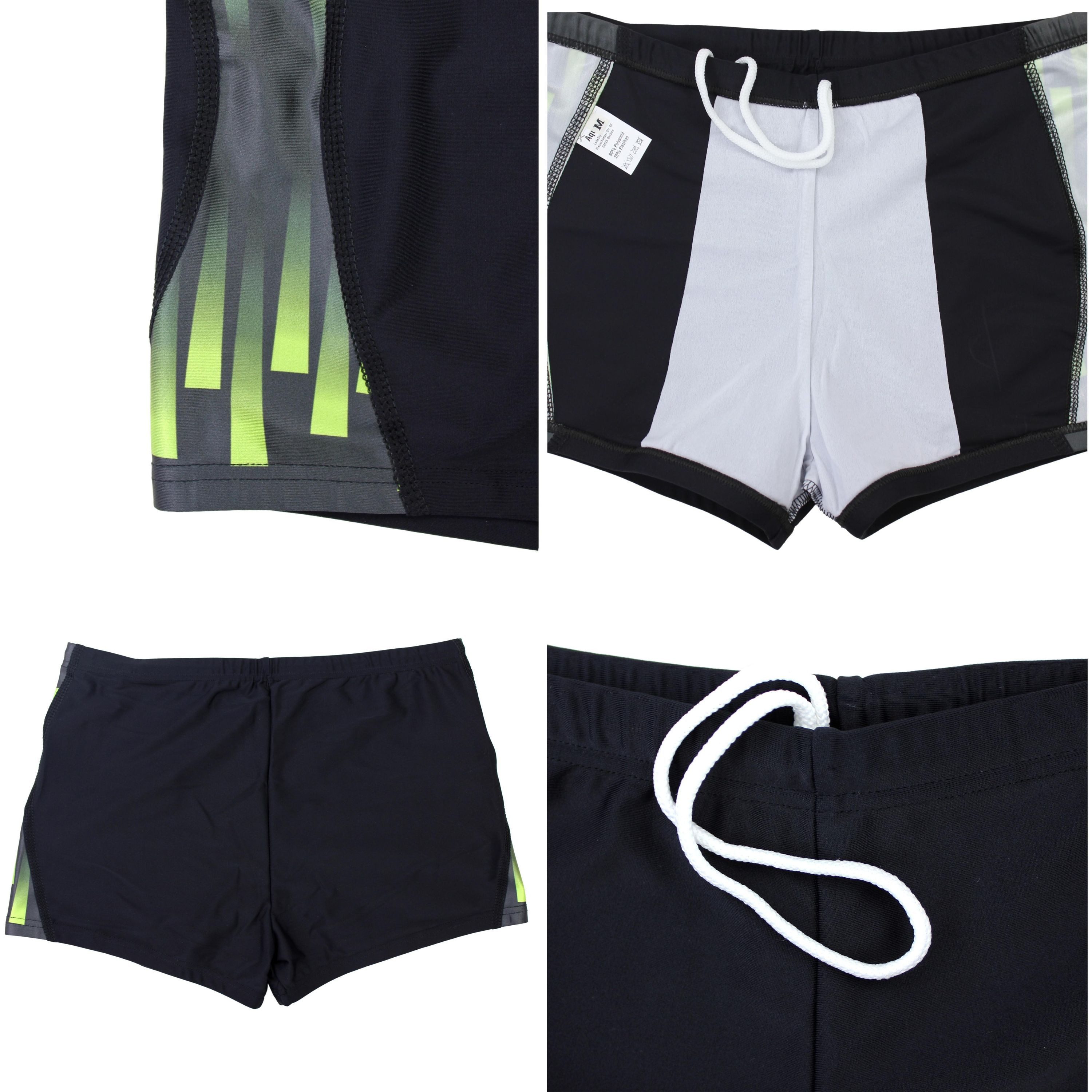 Aquarti Badehose Aquarti Herren Badehose Kurz Sportlich Streifen günstig online kaufen