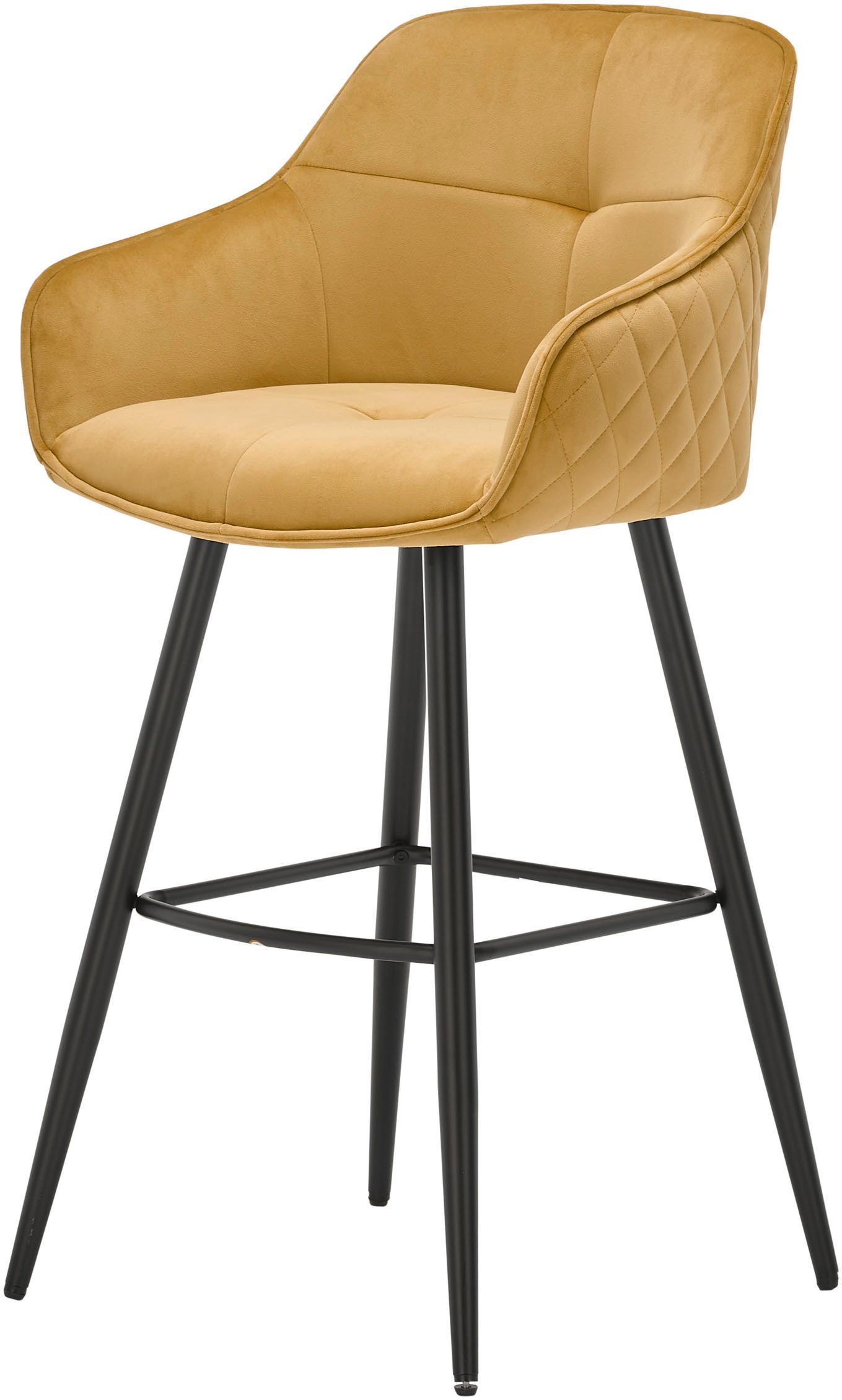 Stolkom Sp.z.o.o. Barhocker Emma (Set, 2 St), Komfortsitzhöhe 73 cm, 180°drehbar Auto Return funktion