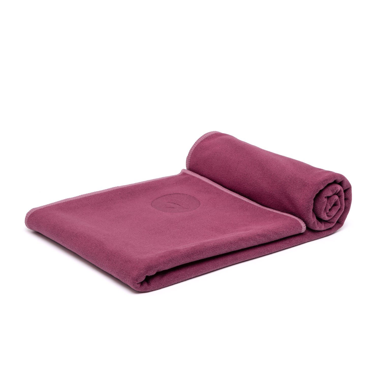 bodhi Sporthandtuch Yogamattenauflage FLOW aubergine Towel L