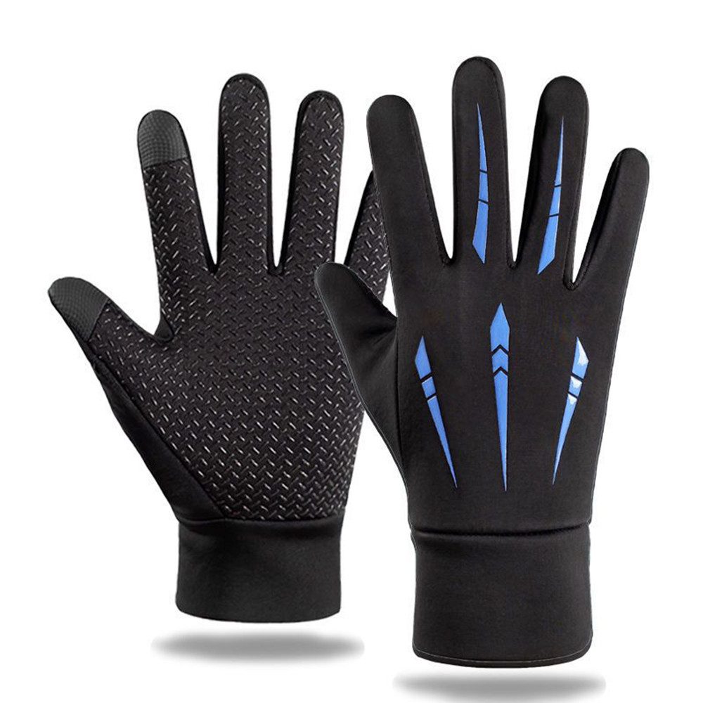 Cachito Fahrradhandschuhe Thermo Handschuhe Herren Damen, Winter Touchscreen handschuhe für Laufen Reiten Gehen Fahren Outdoor