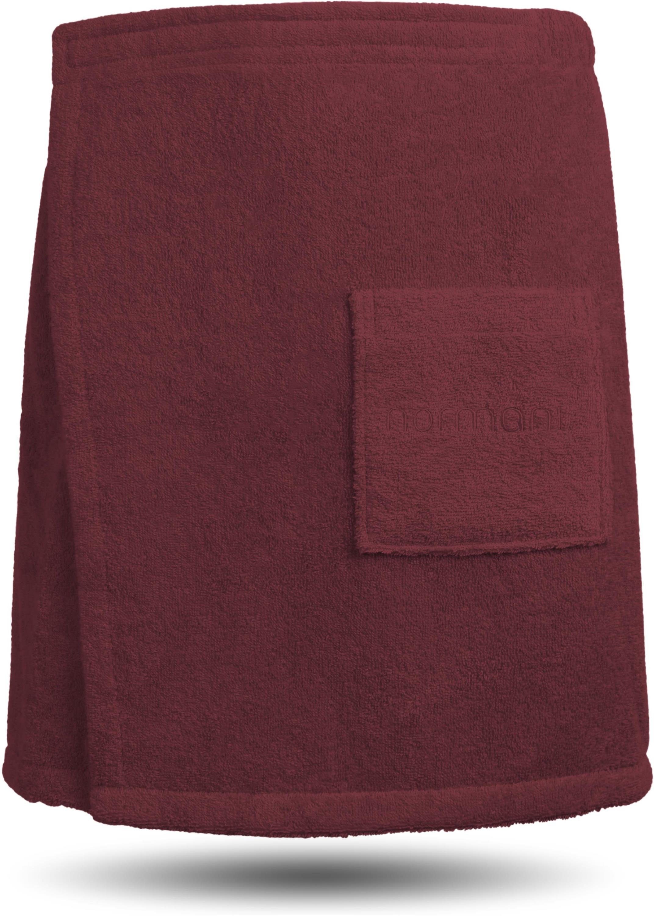 normani Hamamtücher Herren-Saunakilt aus Bio-Baumwolle Mersin, Frottee, Sau günstig online kaufen