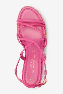 Next Forever Comfort Asymmetrische Keilabsatzsandalen Keilsandalette (1-tlg)