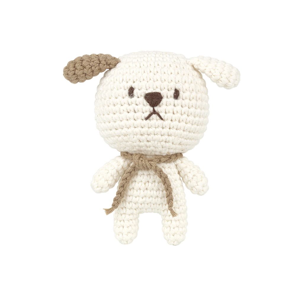 Anchor Kreativset Zestaw amigurumi na szydełku z kotwicą "Pies Daniel", 9 cm, (embroidery kit by Marussia)