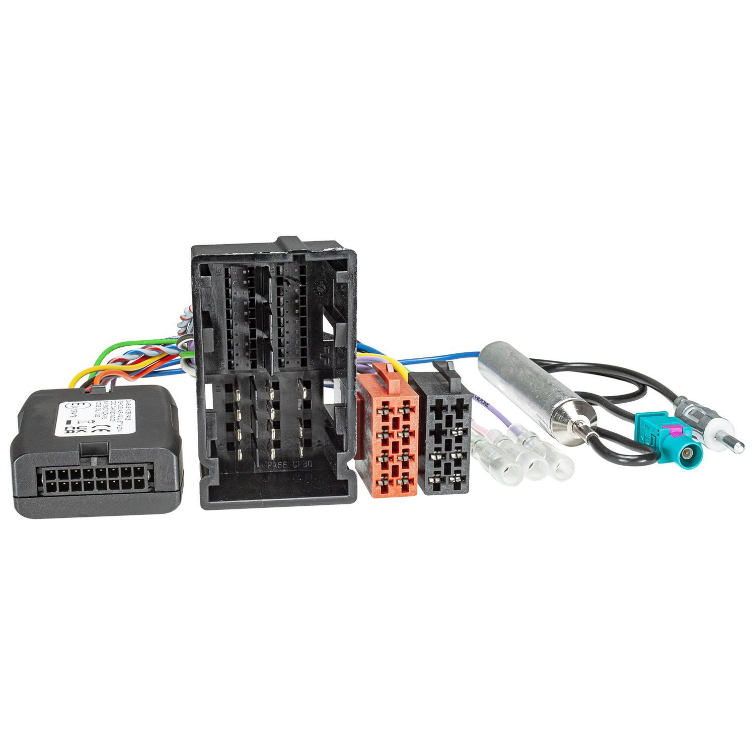 tomzz Audio Lenkradinterface passt zu Alfa Romeo Giulietta MiTo + Antennenadapter KFZ-Adapter