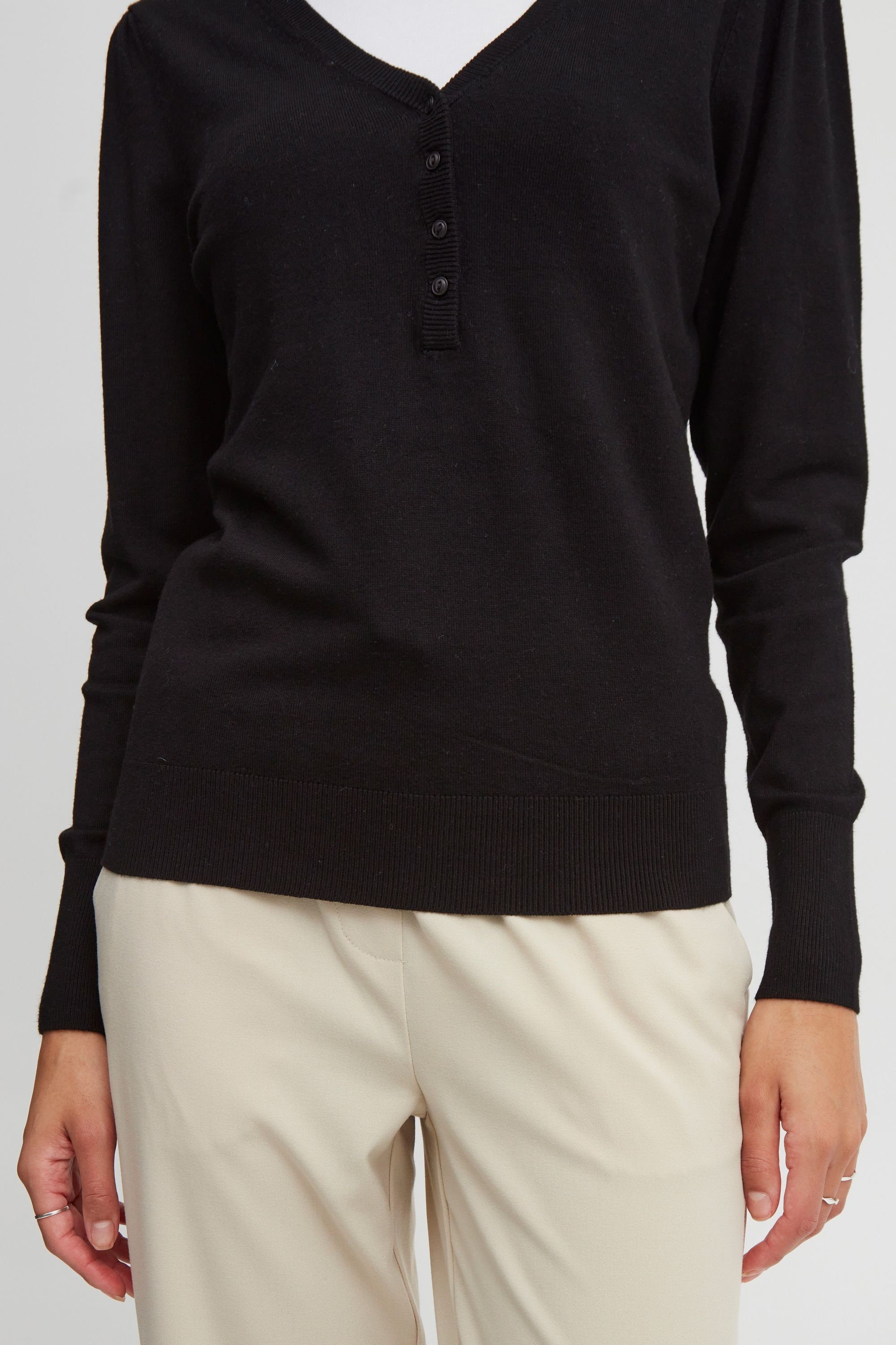 b.young Strickpullover BYMMPIMBA1 Black (200451) JUMPER - BUTTON 20812781