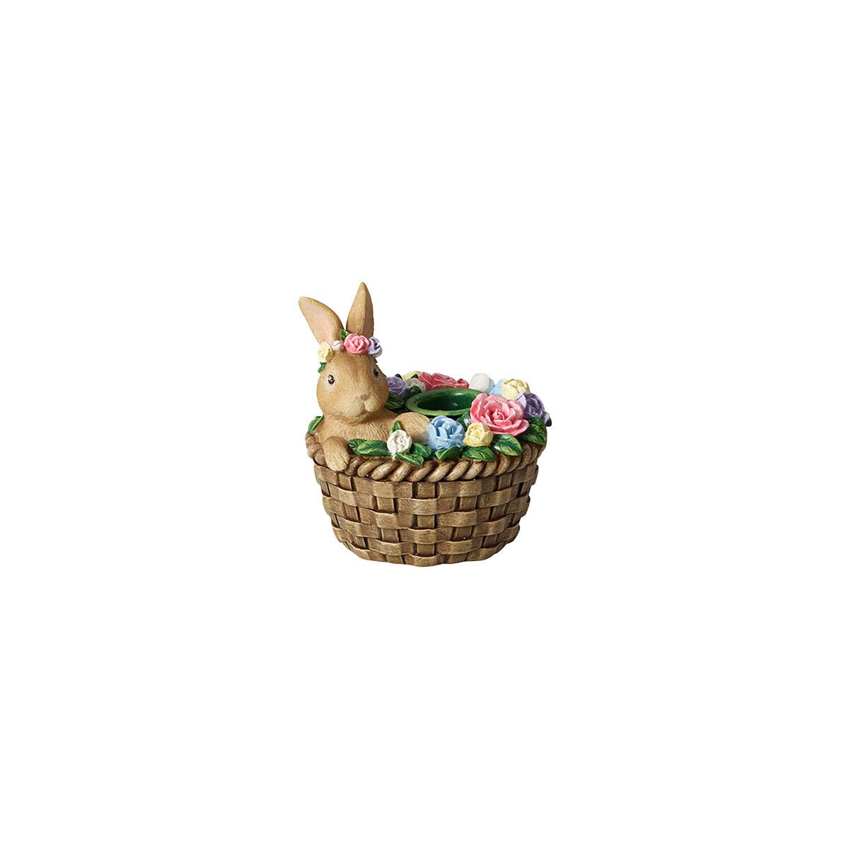 Villeroy & Boch Kerzenhalter 0033 - Spring Fantasy Accessoires Kerzenhalter Hase im Korb (1 St)