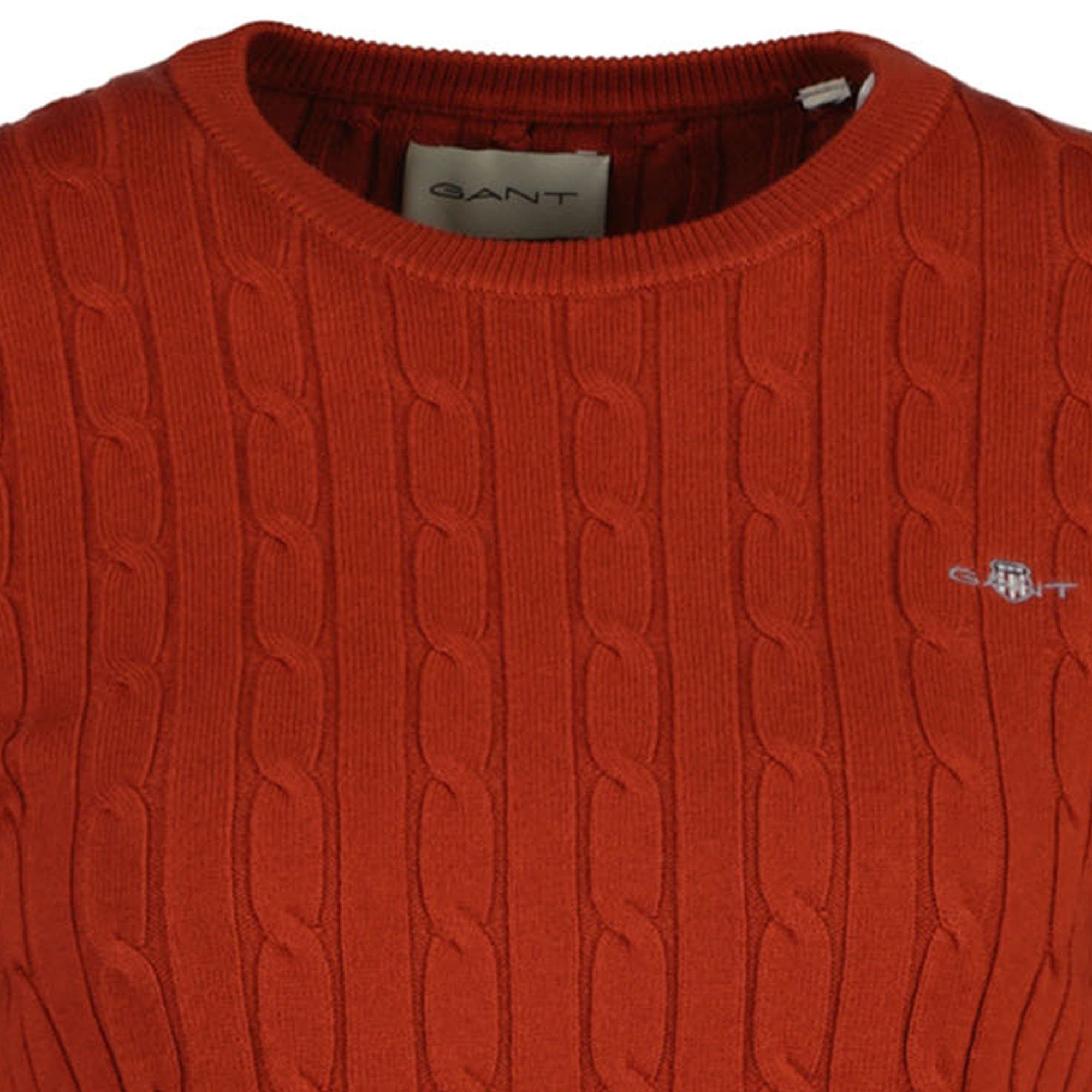 Gant Sweater Damen Strickpullover Baumwolle