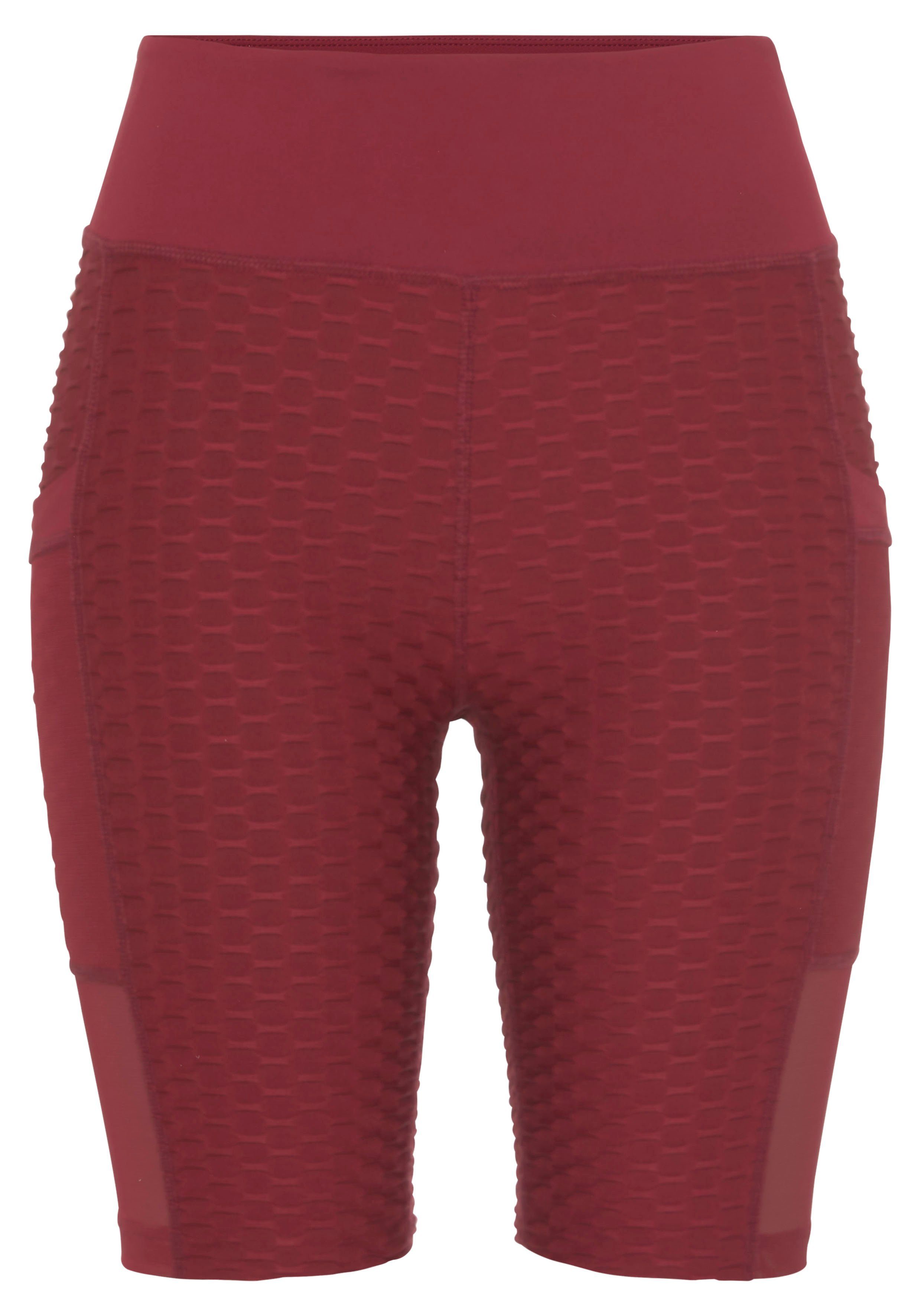 vivance active Radlerhose mit Wabendesgin und zwei Taschen günstig online kaufen