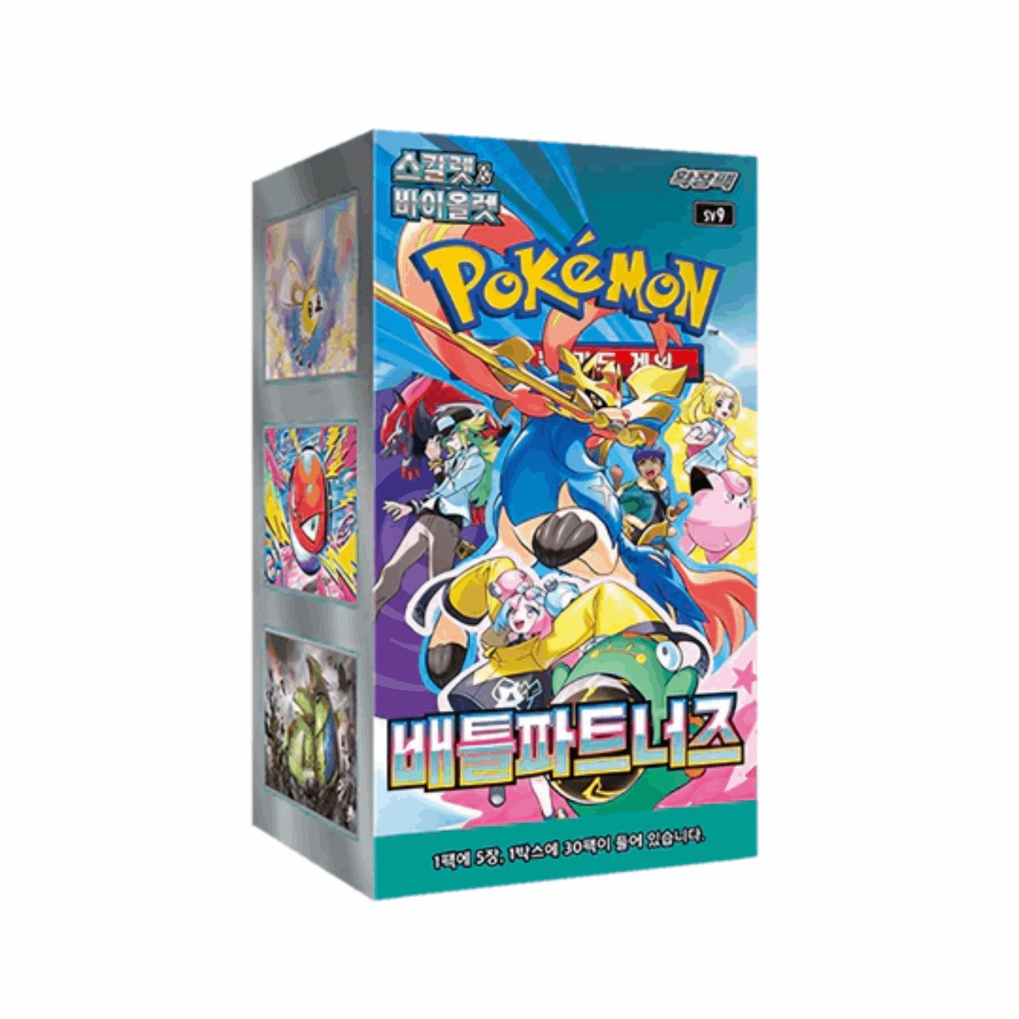 The Pokémon Company Sammelkarte Pokémon - Battle Partners Booster Display Koreanisch