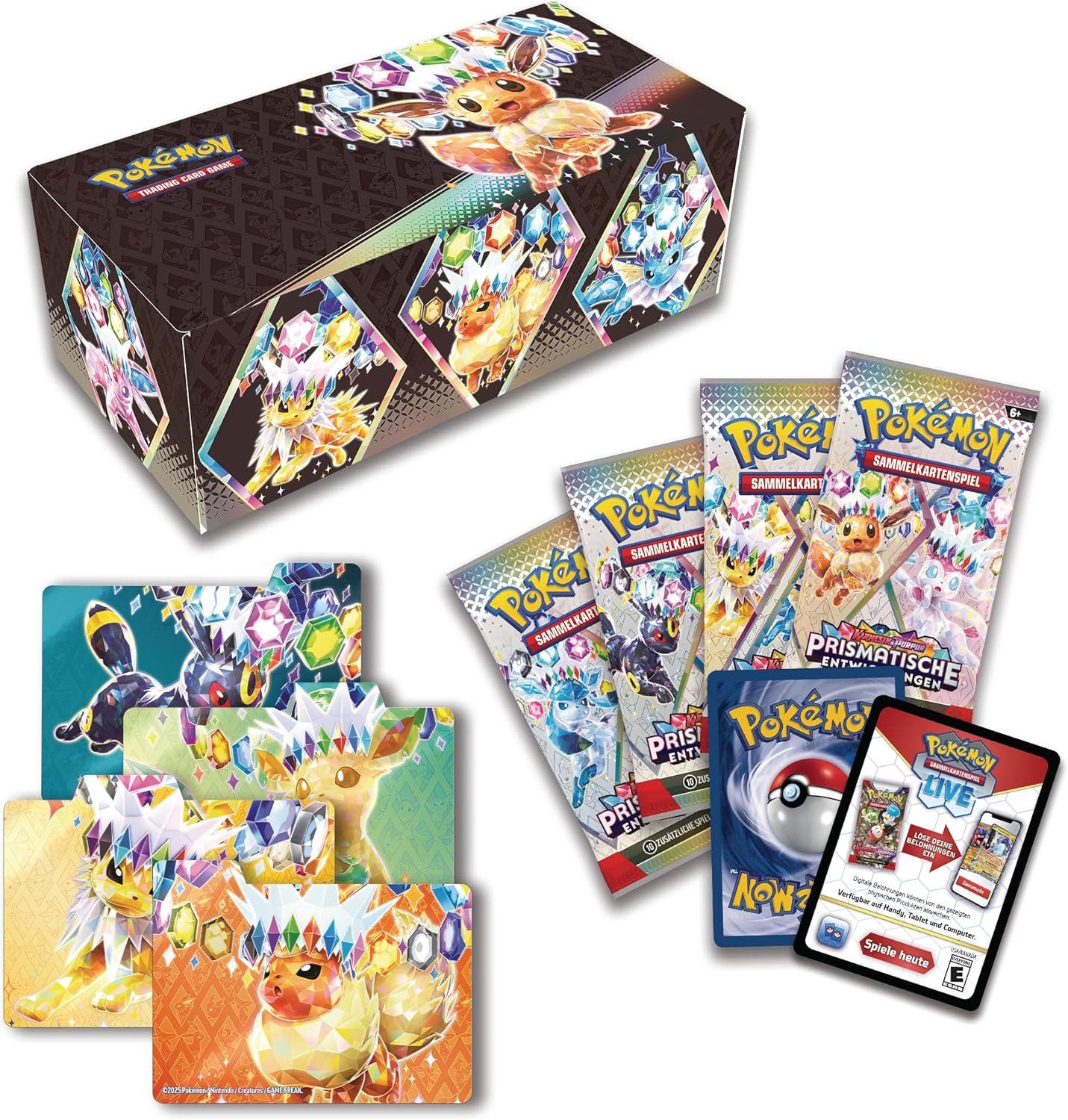The Pokémon Company International Spiel Pokémon Eeveelution Box - Prismatische Entwicklungen DE
