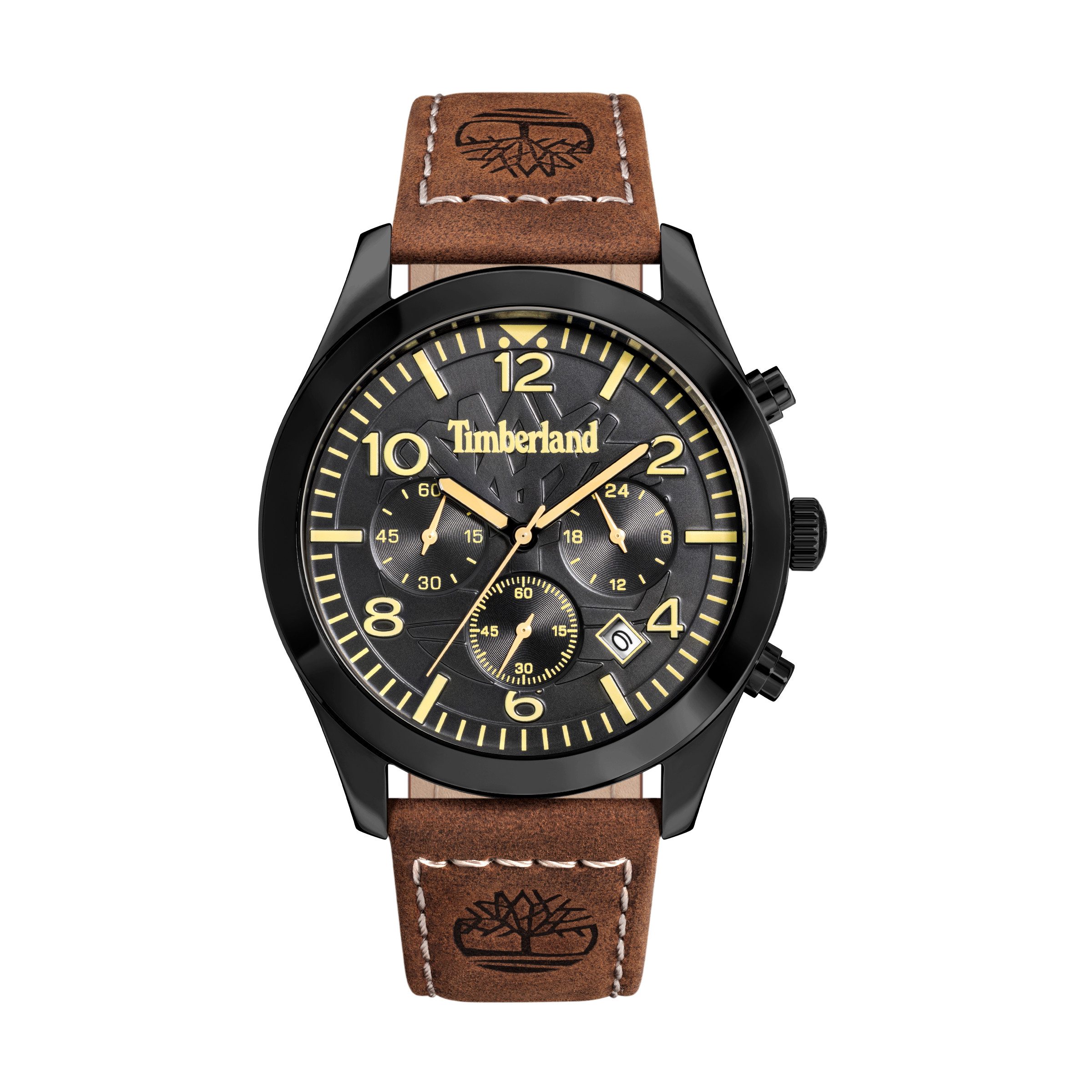 Timberland Chronograph Killington Peak TDWGC0068802, Quarzuhr, Armbanduhr, Herrenuhr, Lederarmband, analog, Tag