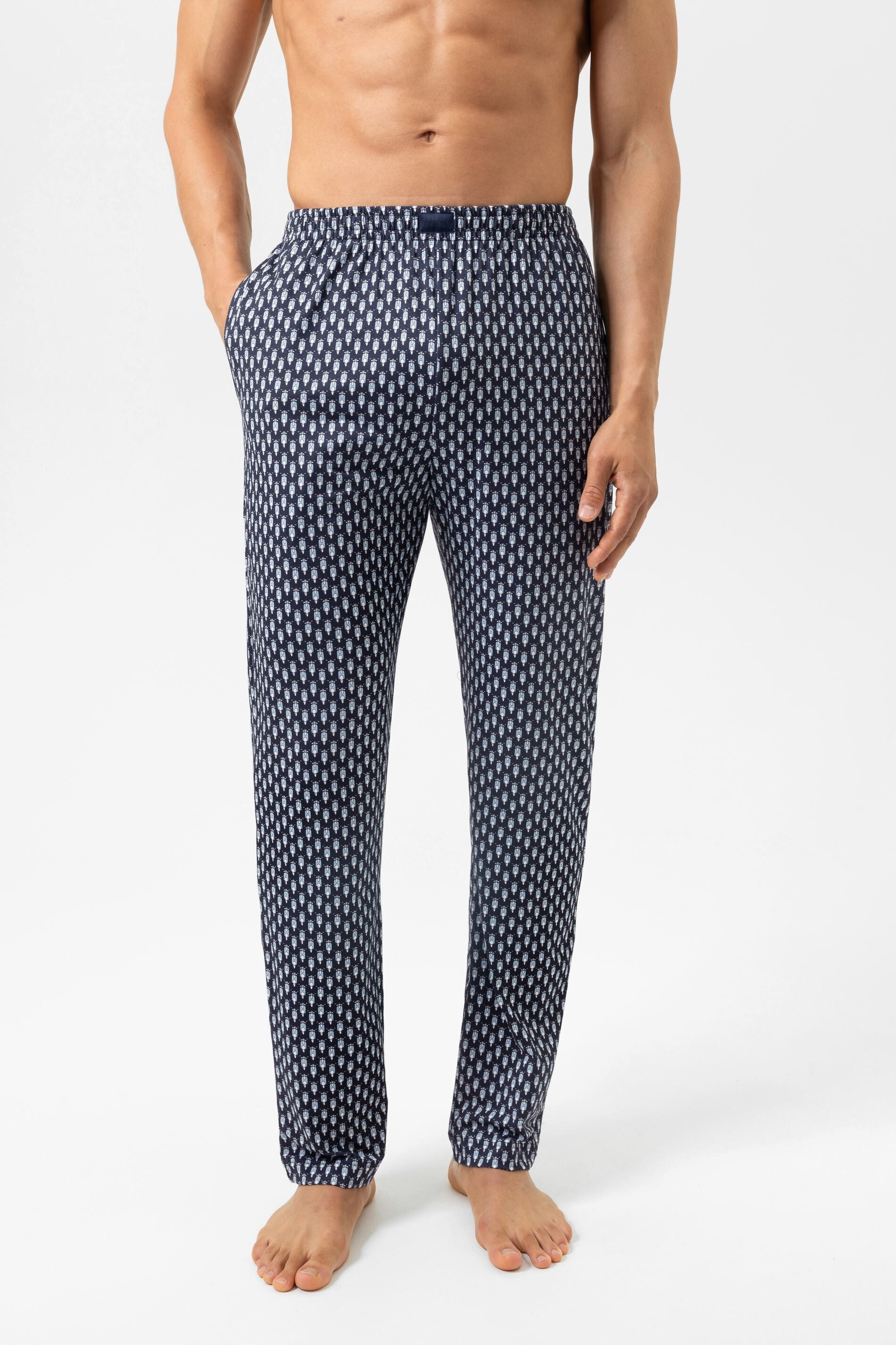 Mey Schlafhose Mey Hose lang Serie Scooter Venture mit Print Hose (1-tlg) Softe Pyjamahose, Komfortbund, FSC-zertifiziert