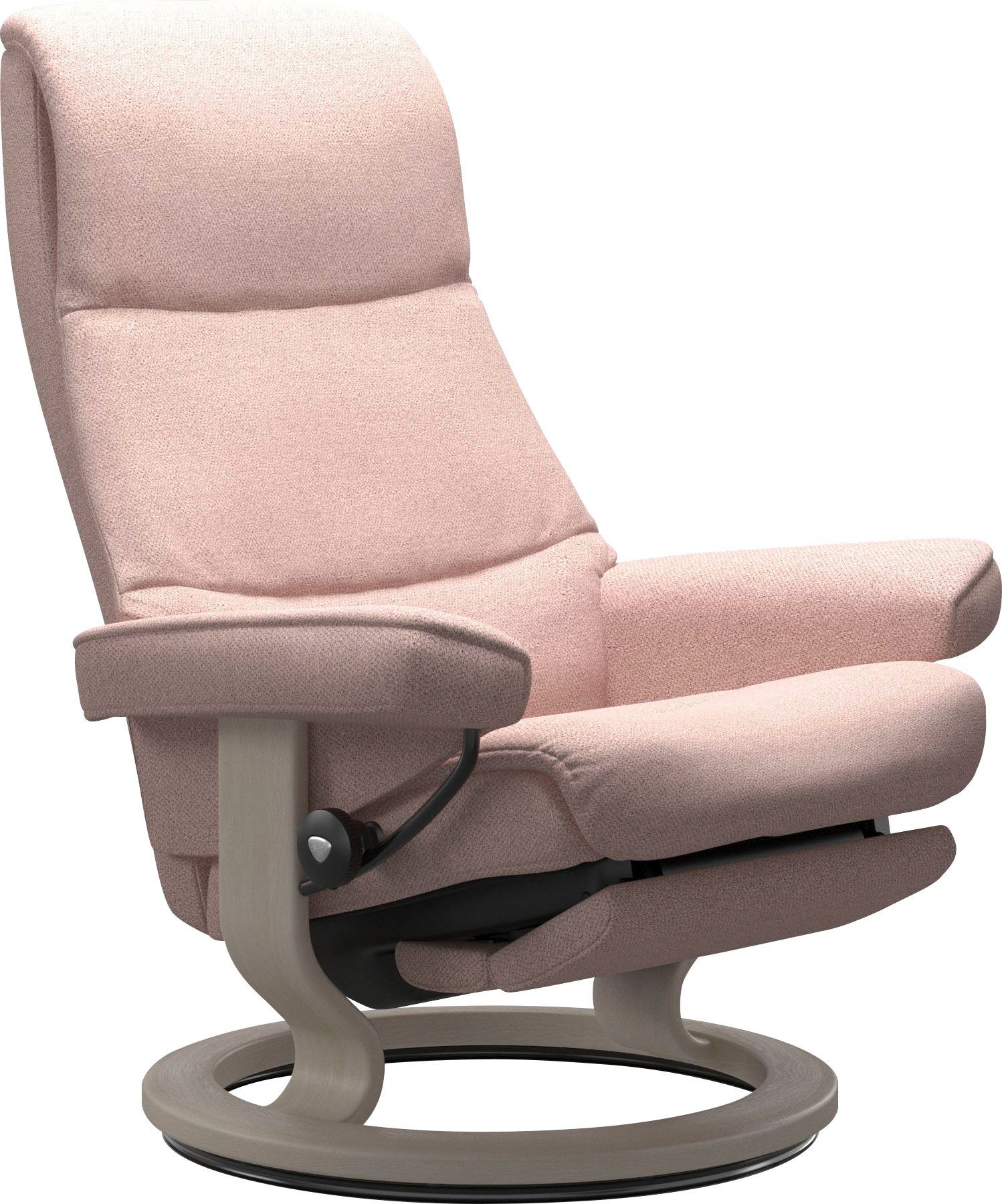 Stressless® Relaxsessel »View«, mit Classic Base und Power™, elektrisch verstellbar, optional 2 motorisch, Größe M & L, Gestell Whitewash online Stressless® Relaxsessel »View«, mit Classic Base und Power™, elektrisch verstellbar, optional 2 motorisch, Größe M & L, Gestell Whitewash online