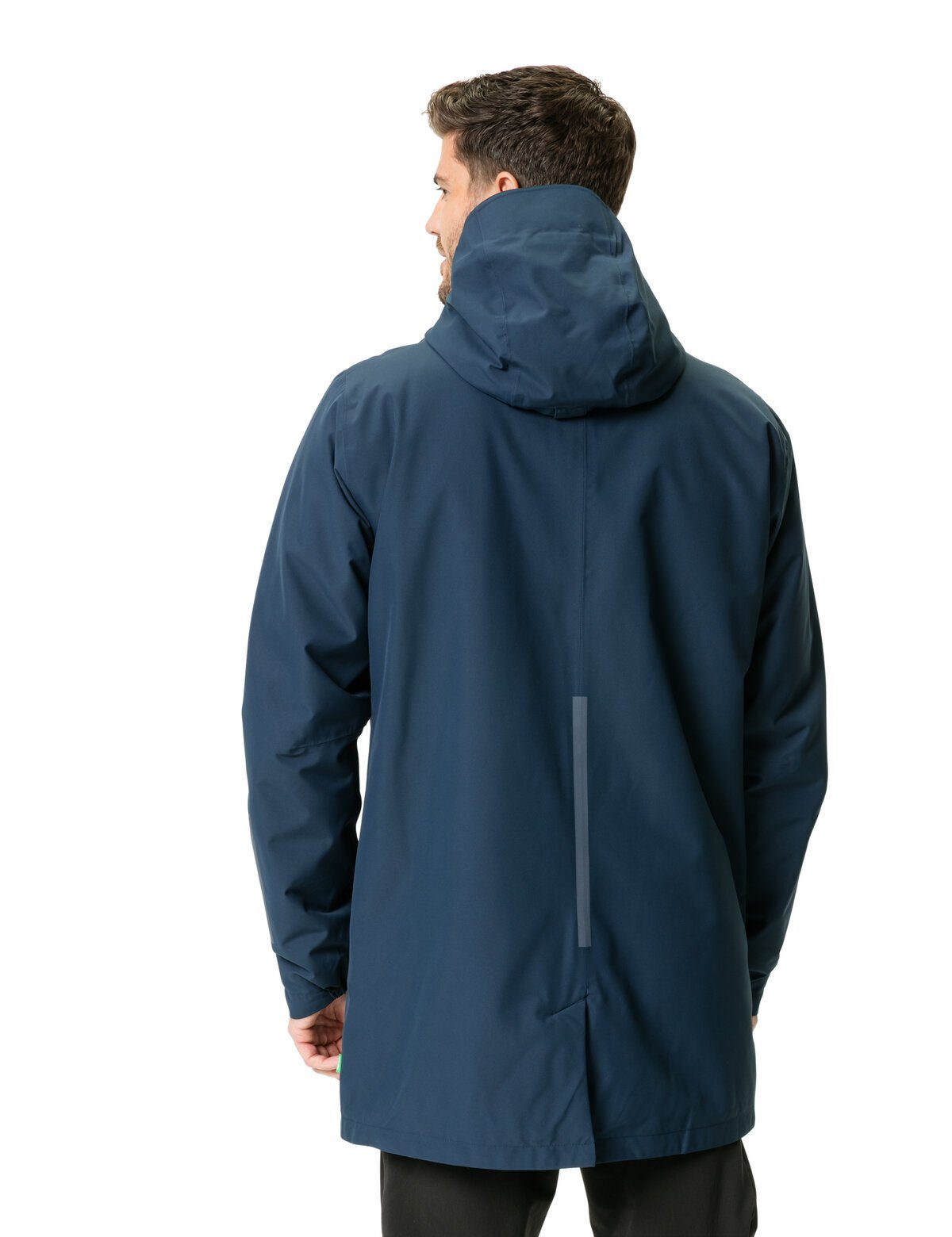 VAUDE Outdoorjacke Men's Cyclist Padded Parka (1-St) wetterfester Wintermantel zum City-Radeln