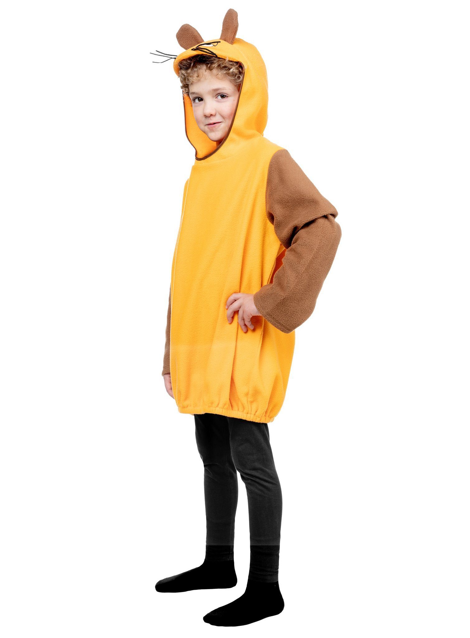Maskworld Kostüm Die Sendung mit der Maus Kostüm - Fasching Hoodie, Offizielles Kinderkostüm der Sendung mit der Maus
