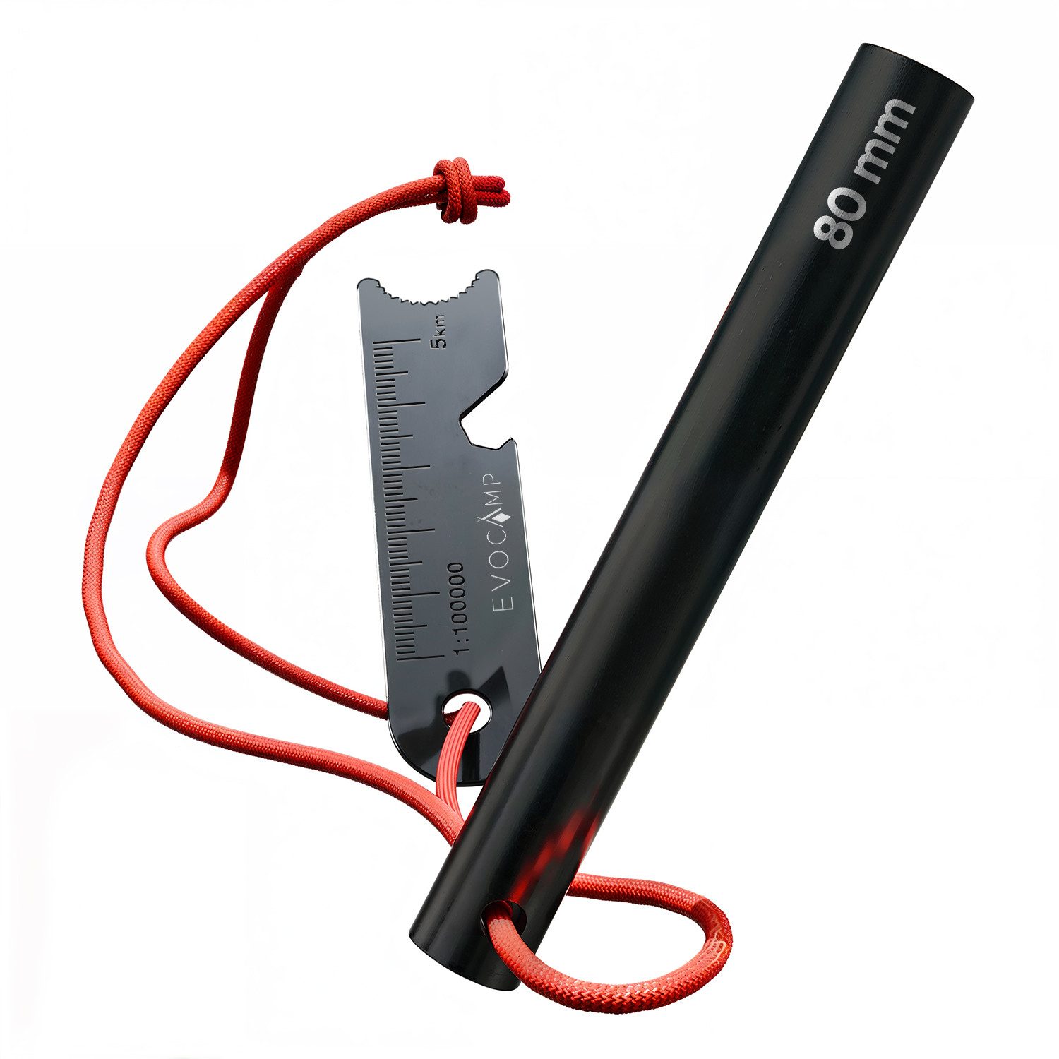 EVOCAMP Feuerzeug Feuerstahl 8 cm, kompakter Feuerstarter für Outdoor & Survival (kompakter Feuerstarter (12,7cm), Feuerstein Feuerzeug, Survival, 1-St)