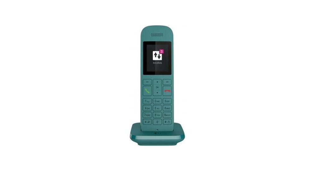 Telekom Telekom Speedphone 12 petrol Schnurloses DECT-Telefon