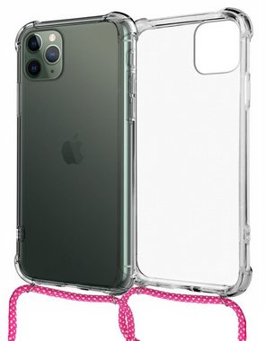 MyGadget Handyhülle Handykette für Apple iPhone 11 Pro Max, mit Handyband zum Umhängen Kordel Schnur Case Schutzhülle