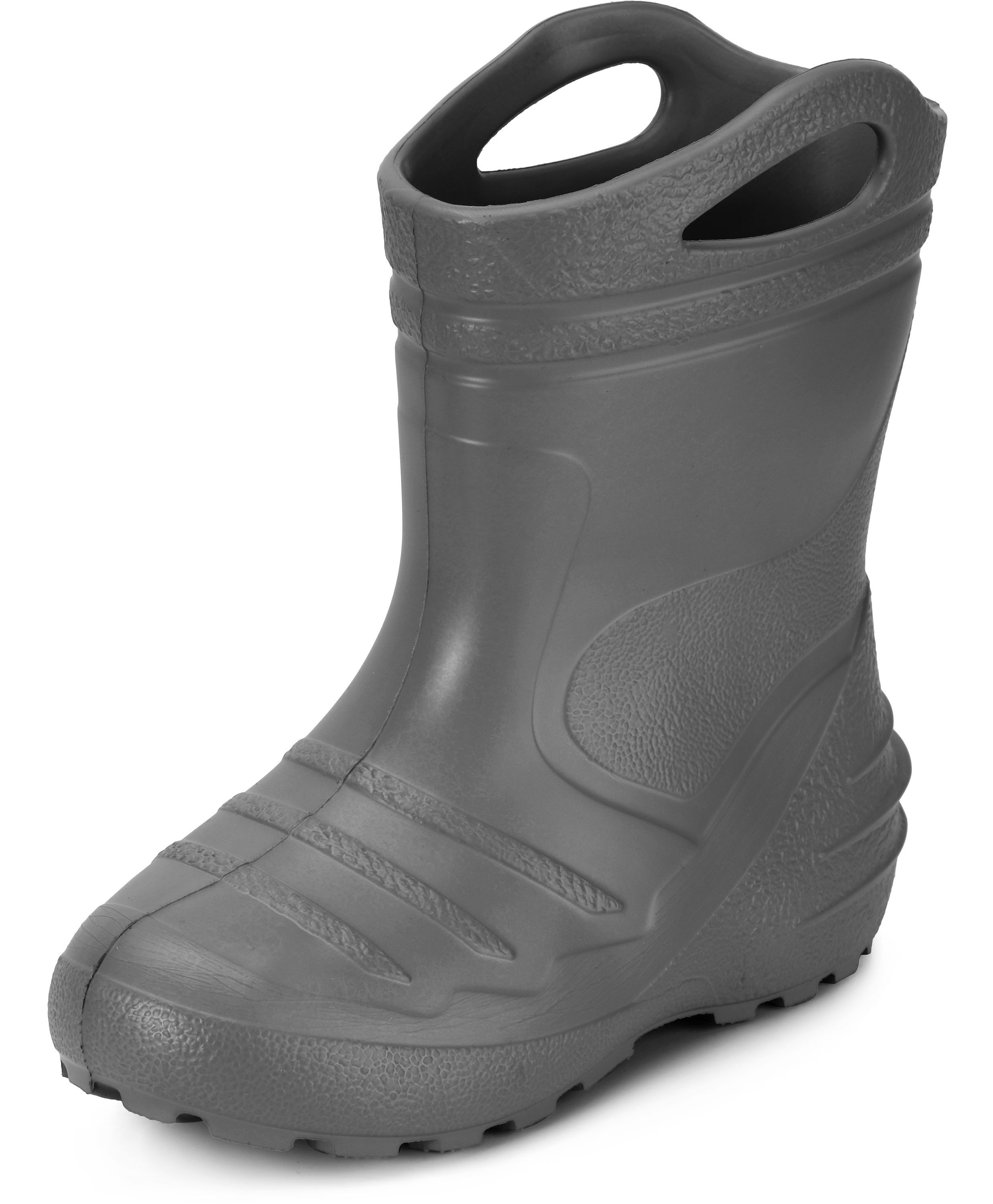 federleichte Regenschuhe Kinder mit Griffen KL051 Gummistiefel