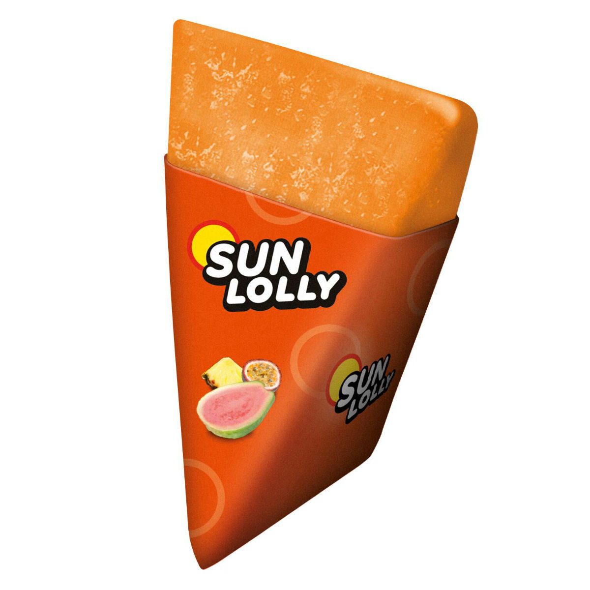 SUN LOLLY Süßigkeit, Sun Lolly Wassereis zum Selbsteinfrieren mit exotischem Geschmack 8er