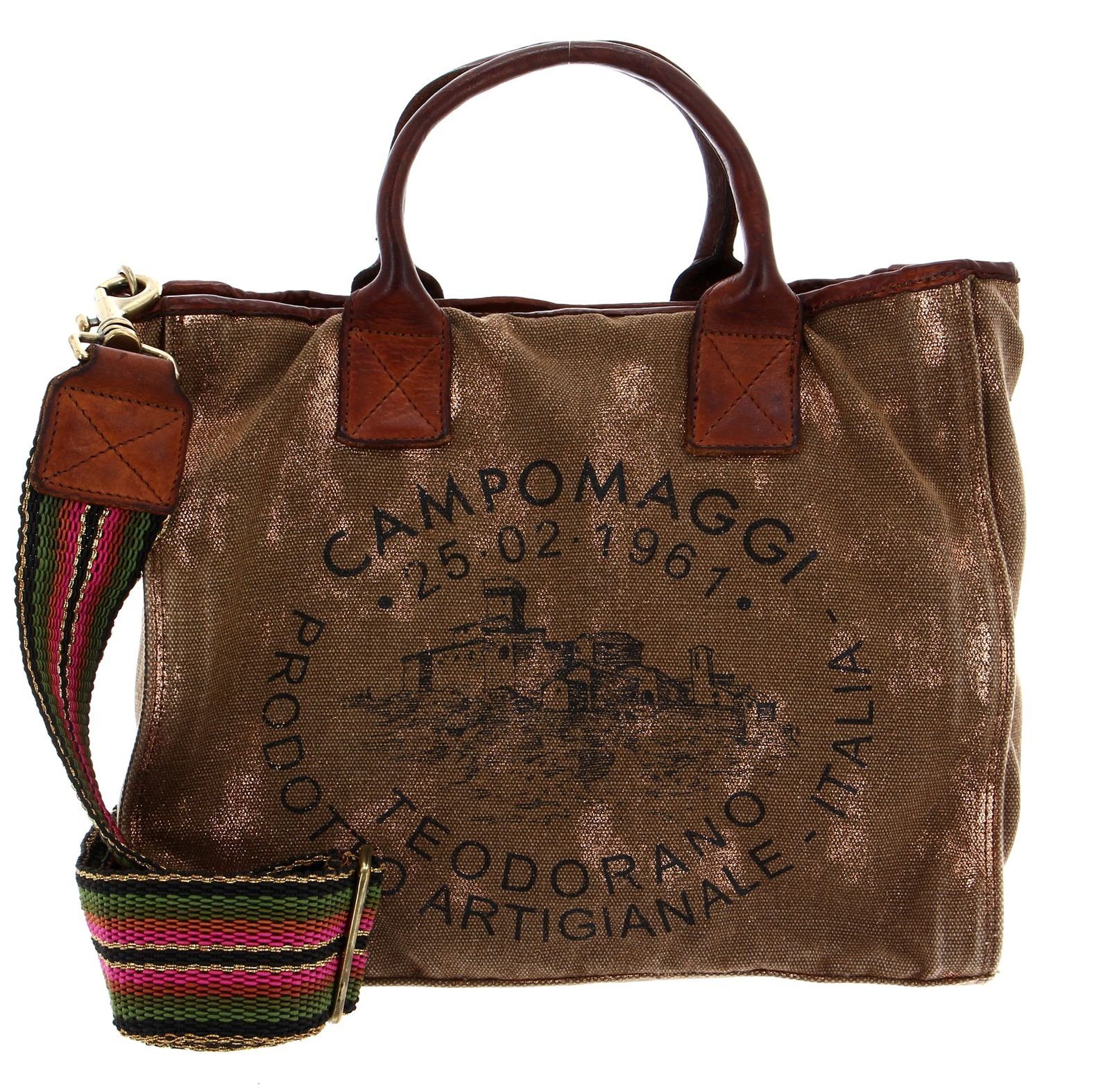 Cognac Bronzo Handtasche St. Campomaggi + / T Nera -