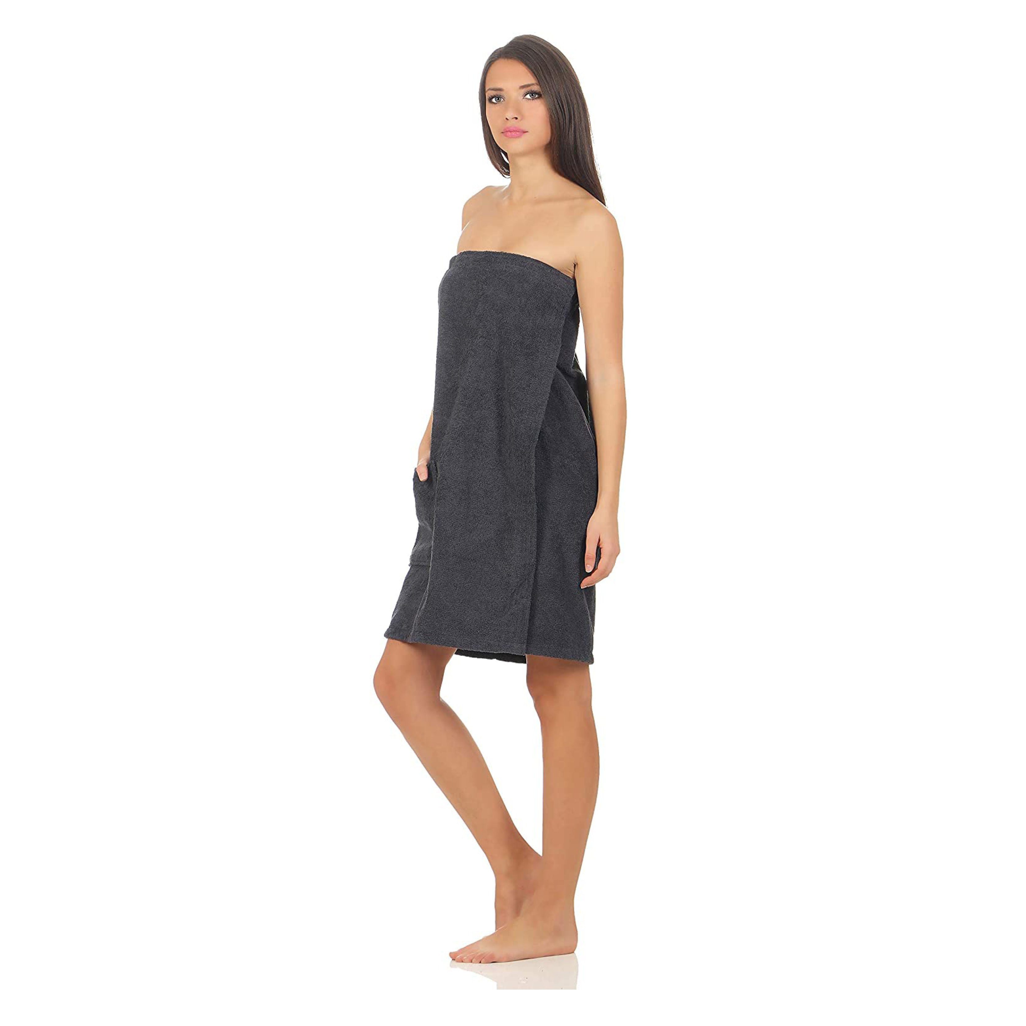 CLASS HOME COLLECTION Saunatuch Damen Saunakilt günstig online kaufen