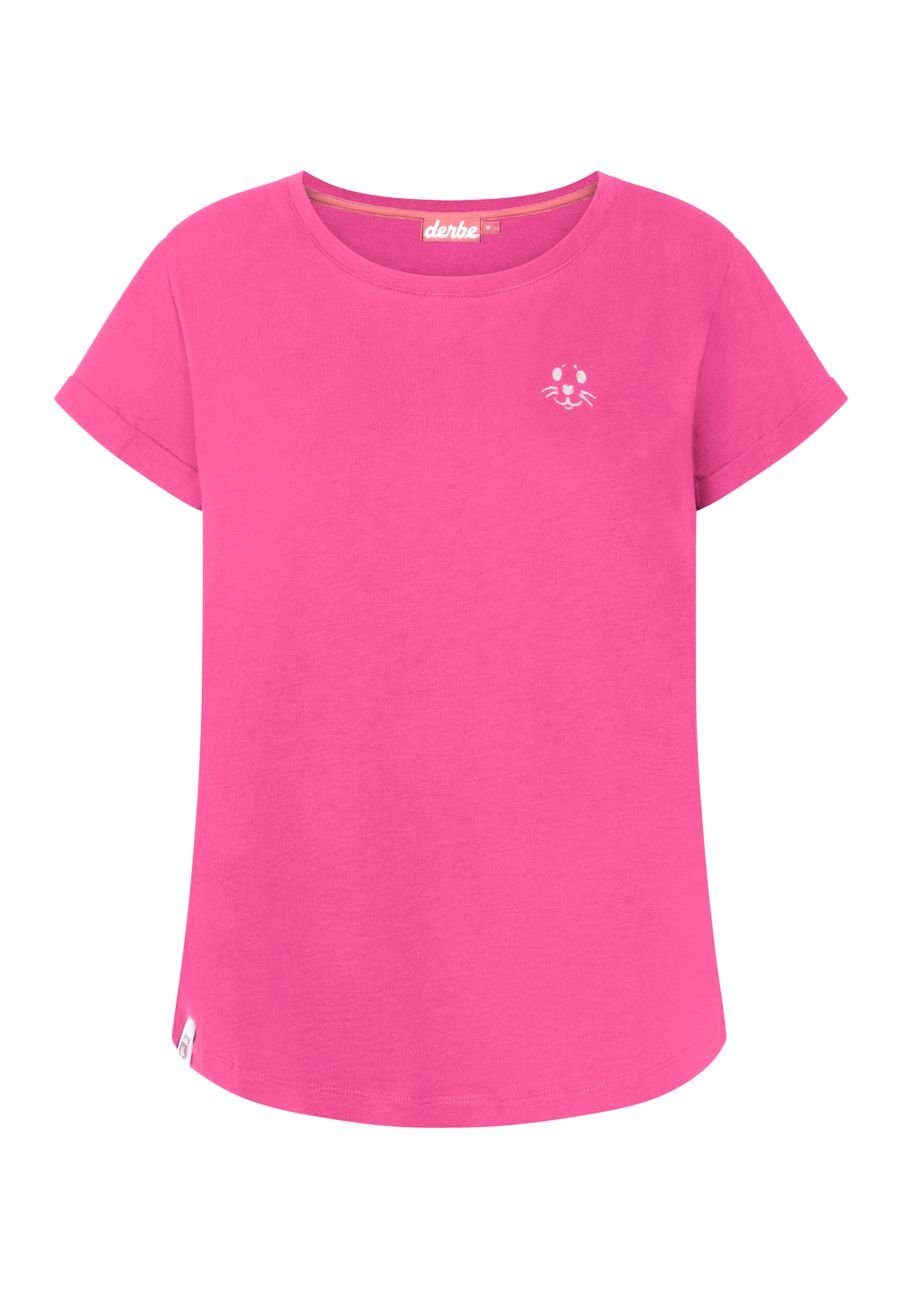 Derbe Print-Shirt Robbenschnute Damen T-Shirt (1-tlg) günstig online kaufen