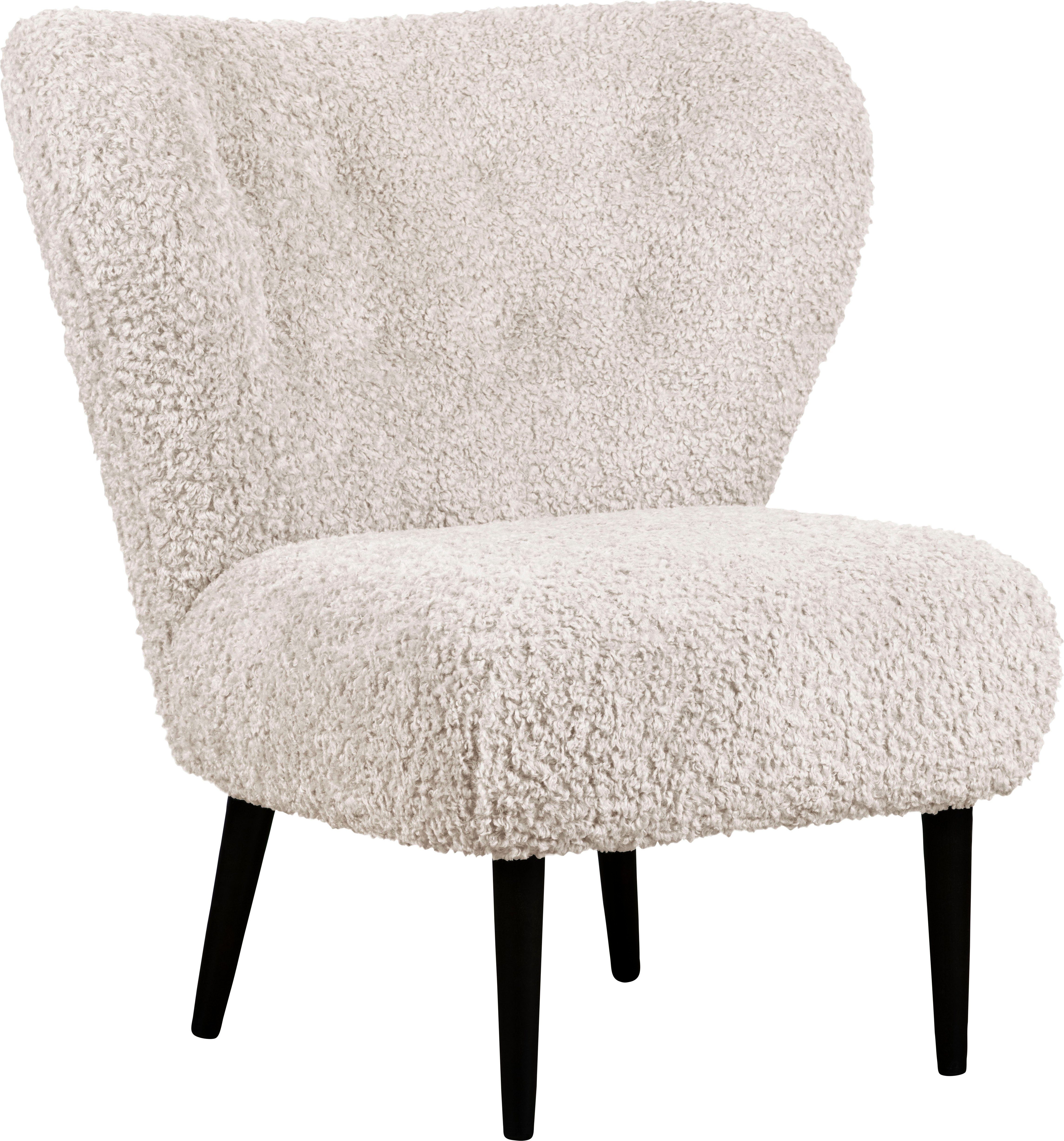 LeGer Home by Lena Gercke Sessel Dinah, Knopfheftung im Rücken, wahlweise mit oder ohne Hocker