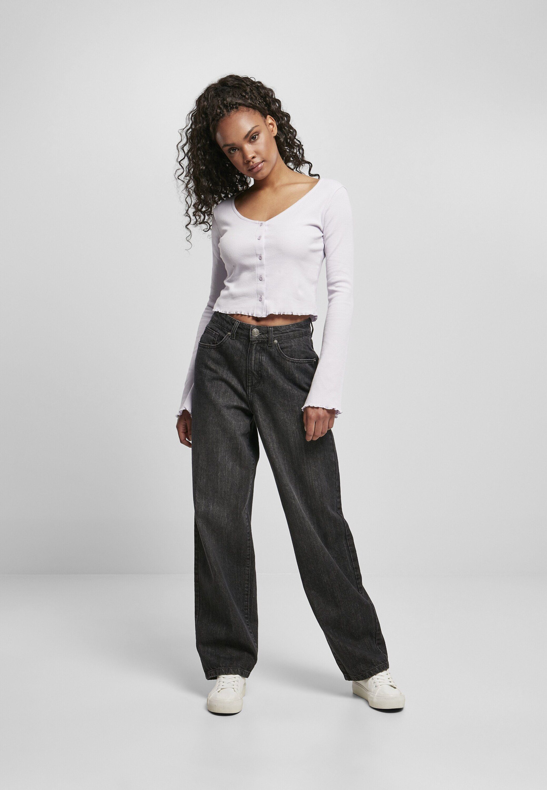 URBAN CLASSICS Strickjacke (1-tlg) Plain/ohne Details