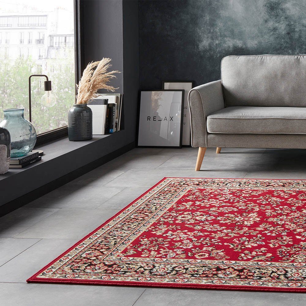 Teppich Boss Teppich Orient Teppich Zabul rot, rechteckig, Höhe: 8 mm